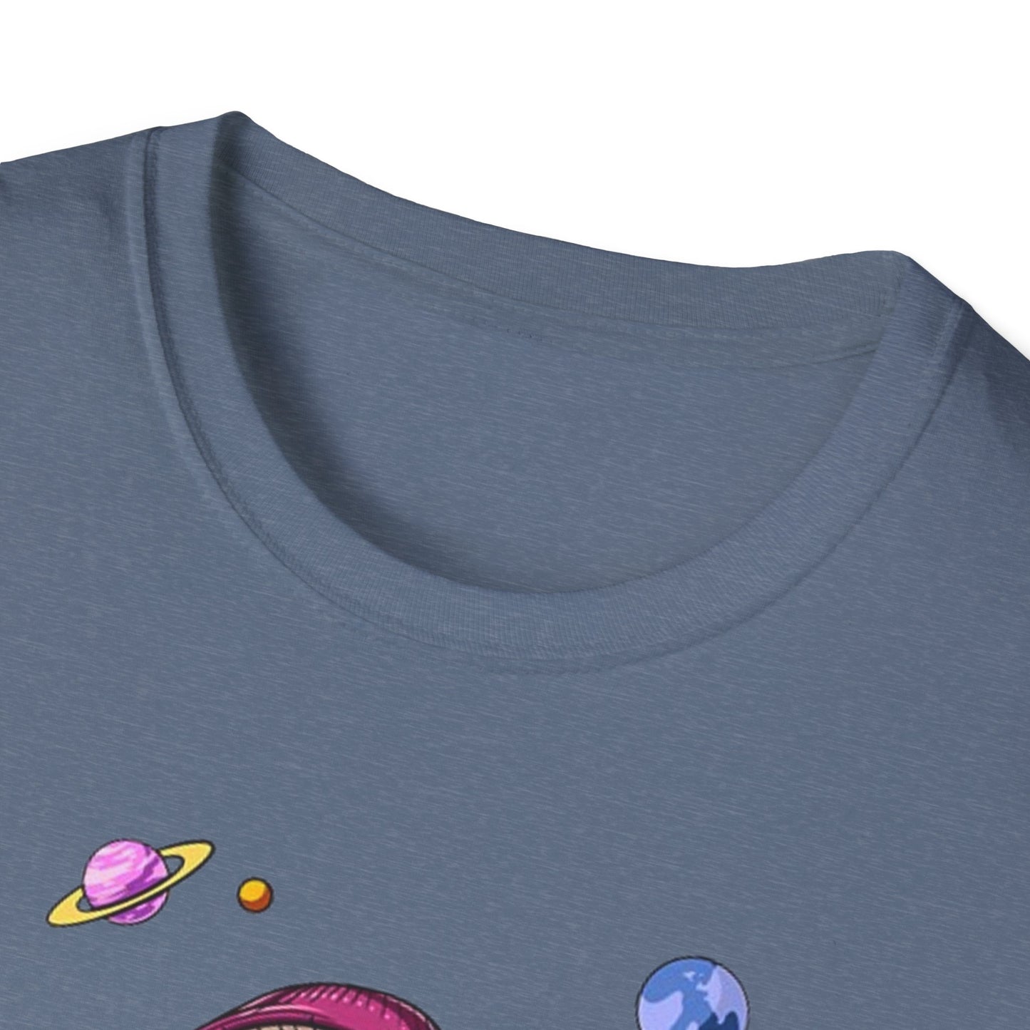 Shrooms around a campfire - Unisex Softstyle T-Shirt