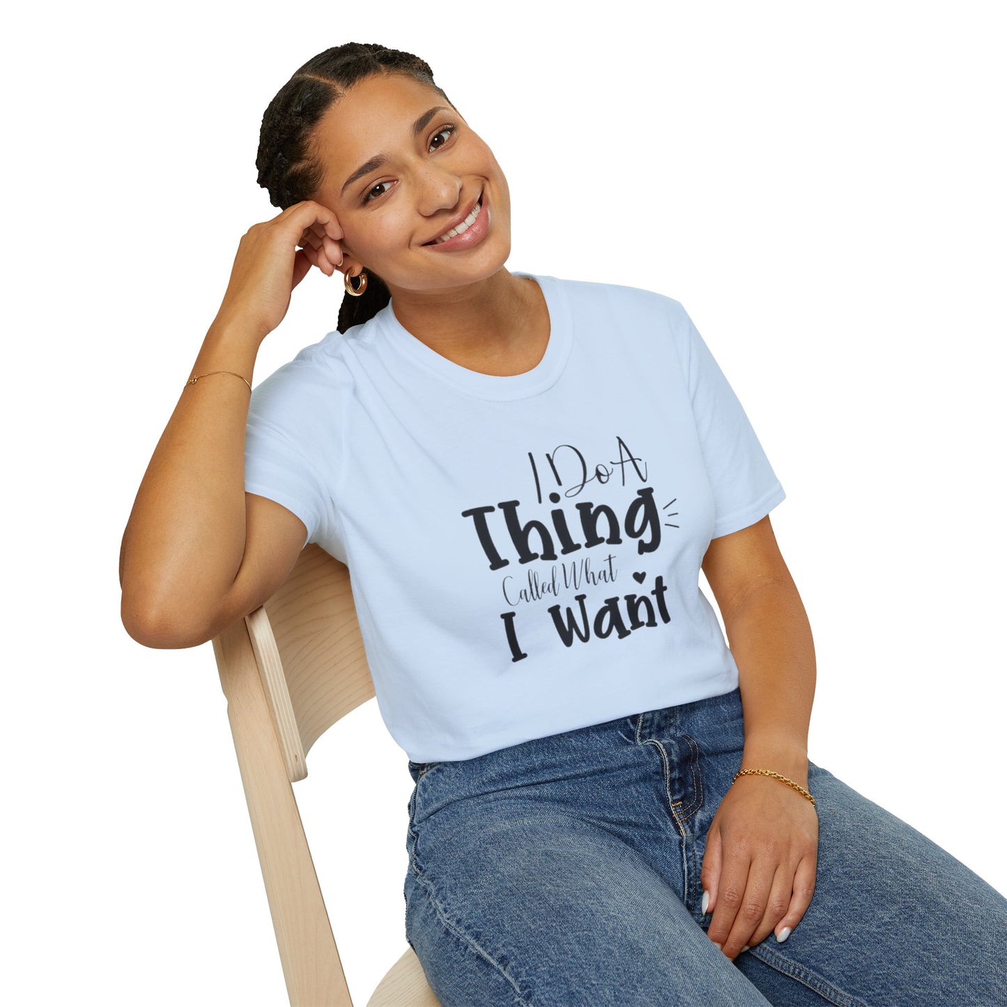 Do What You Want Unisex T-Shirt - Softstyle Tee for Self-Expression, Casual Wear, Gifts for Friends, Relaxed Fit