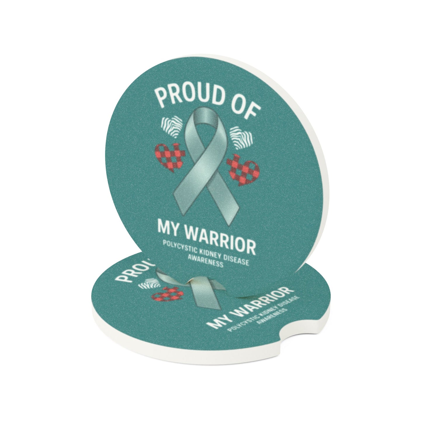 Car Coaster - Polycystic Kidney Disease Awareness