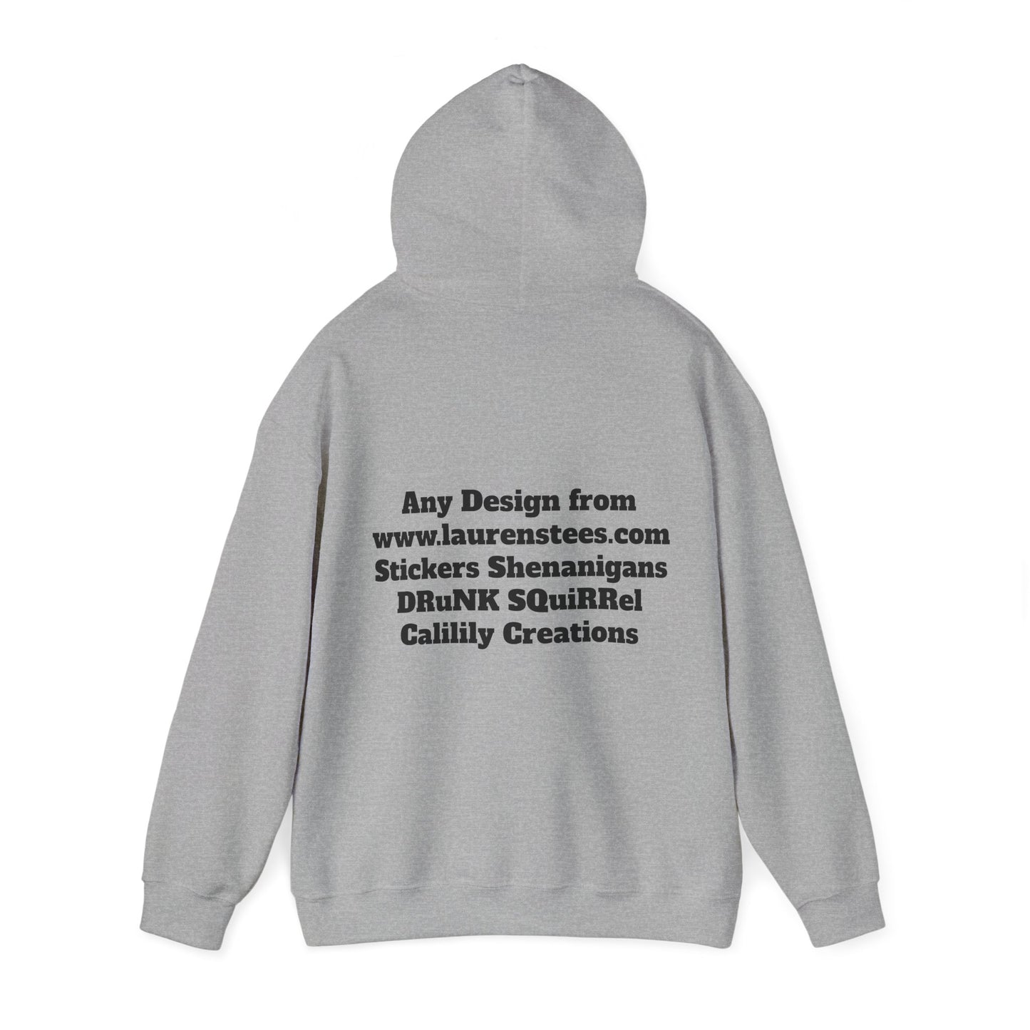 Custom or Any Design on Site Hoodie FRONT AND BACK DESIGNS - Unisex Heavy Blend™ Hooded Sweatshirt