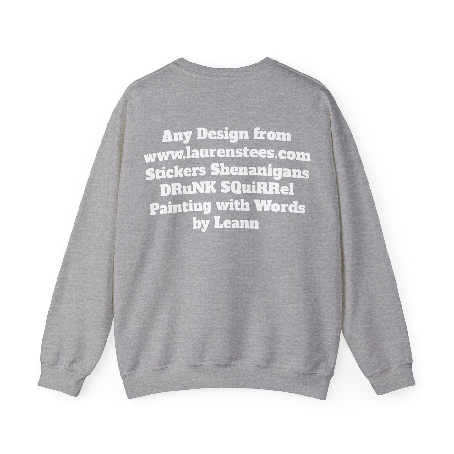 Custom or Any design on site FRONT & BACK DESIGNS - Unisex Heavy Blend™ Crewneck Sweatshirt