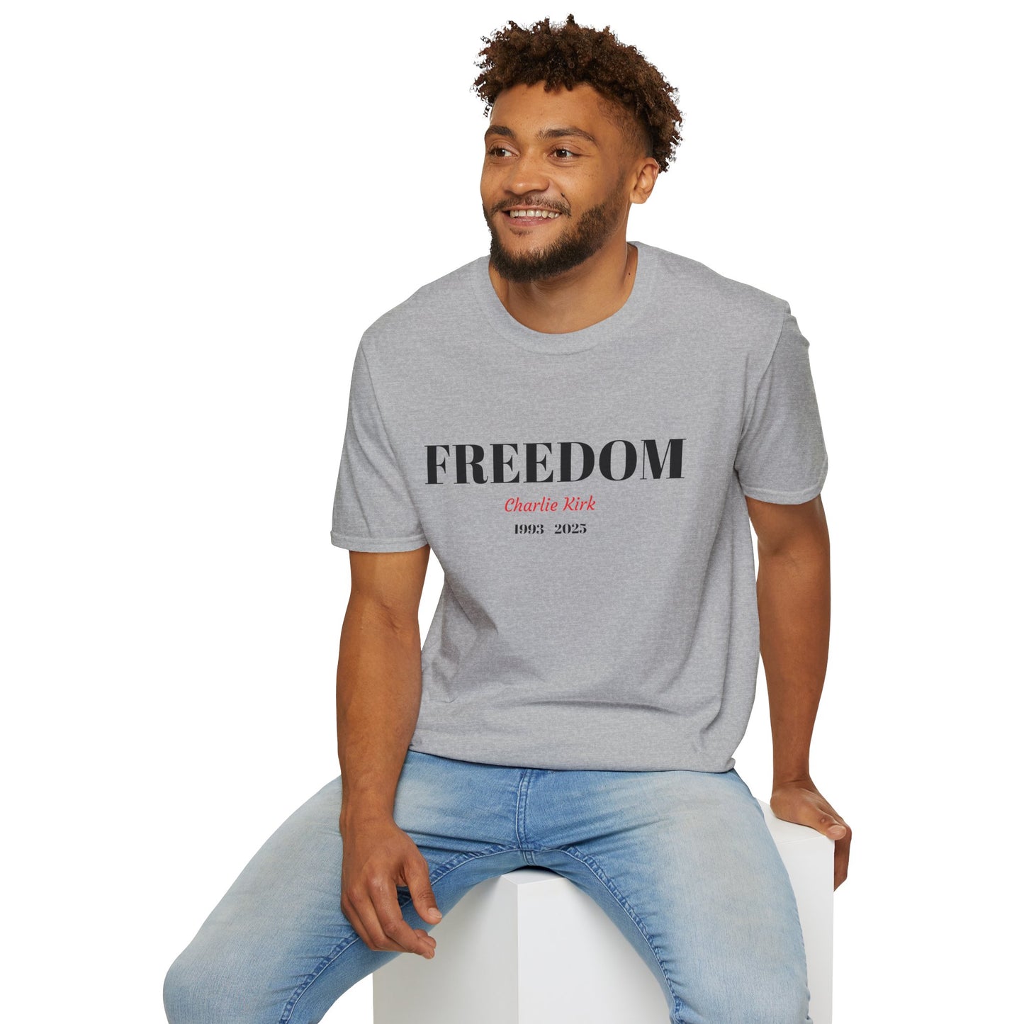 Unisex T-Shirt Charlie Kirk Freedom Shirt