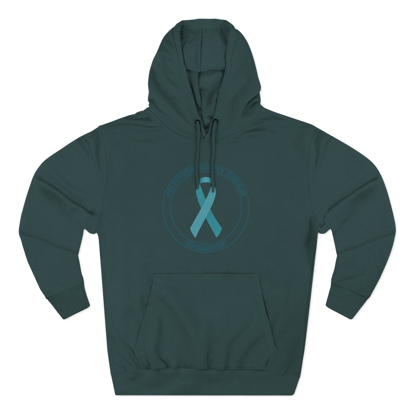 Fleece Hoodie Polycystic Kidney Disease Awareness