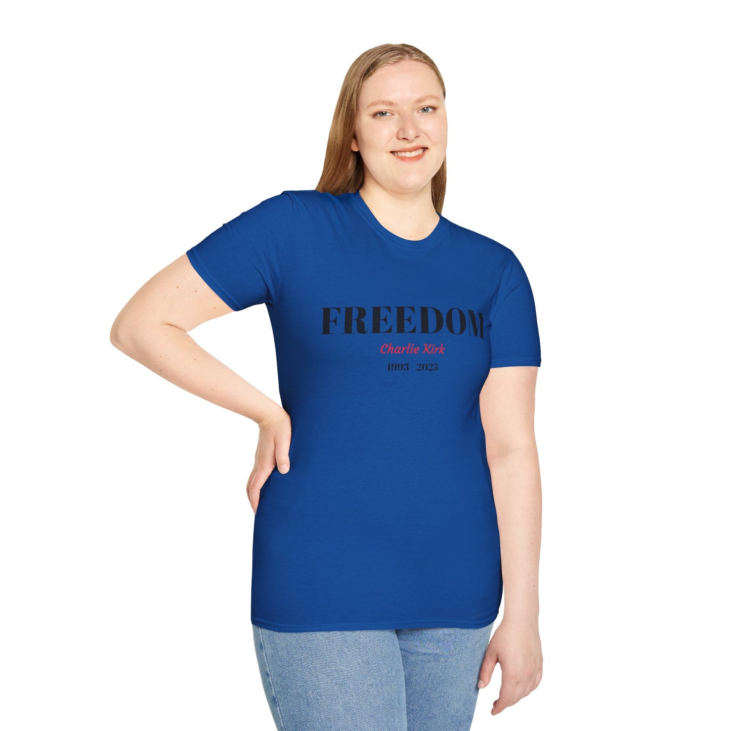 Unisex T-Shirt Charlie Kirk Freedom Shirt