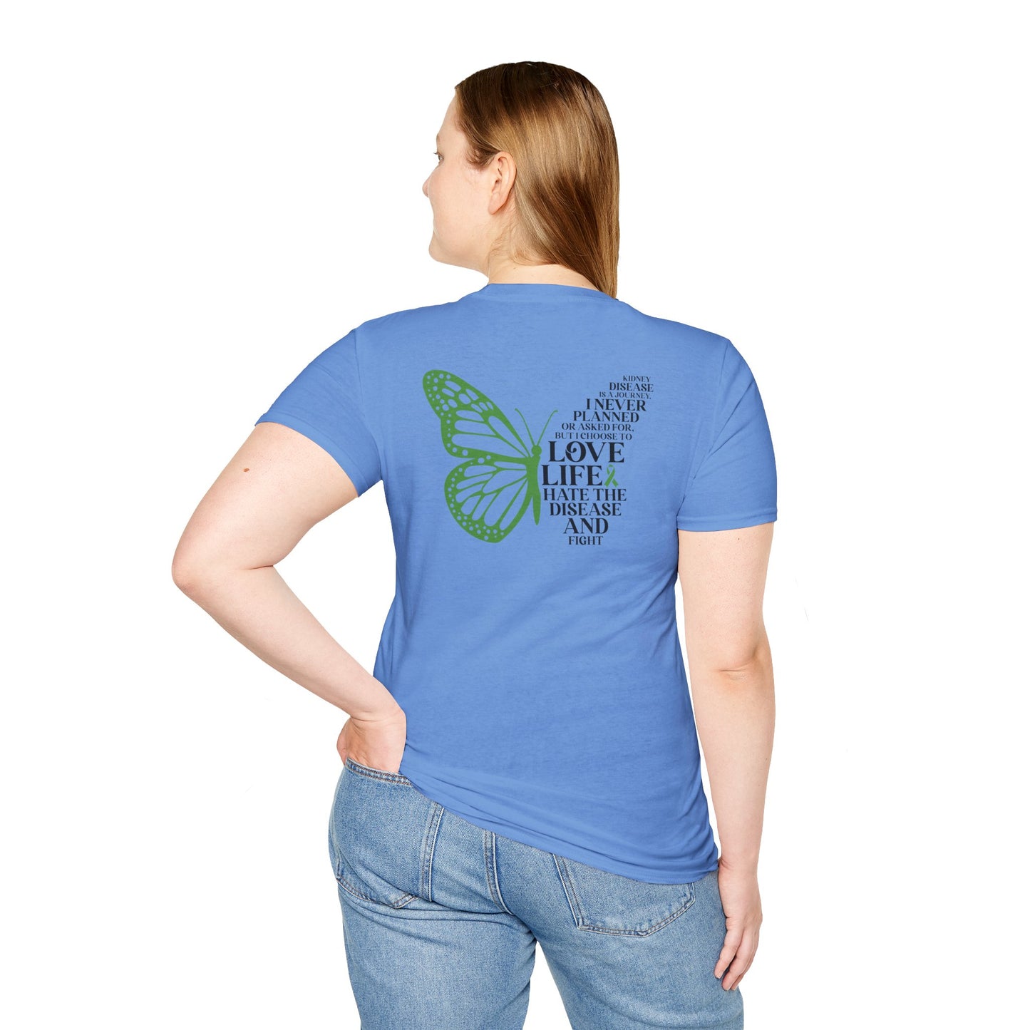 Kidney Disease Awareness GRAPHIC ON BACK ONLY T-Shirt