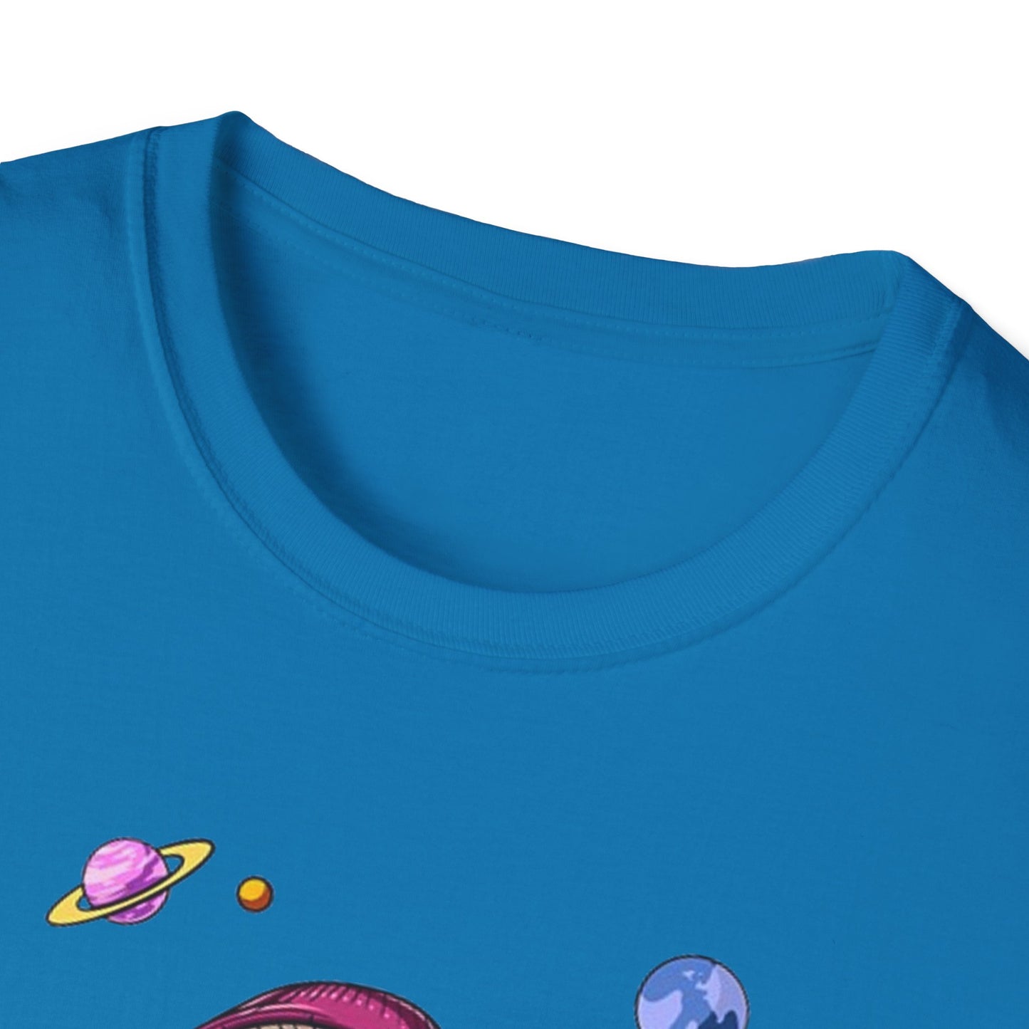 Shrooms around a campfire - Unisex Softstyle T-Shirt
