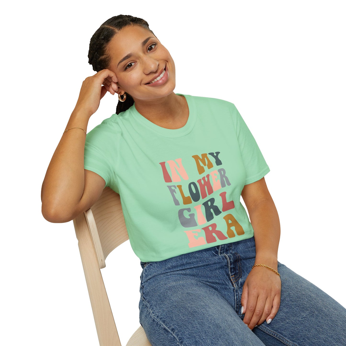 Flower Girl Bridal Party T-Shirt