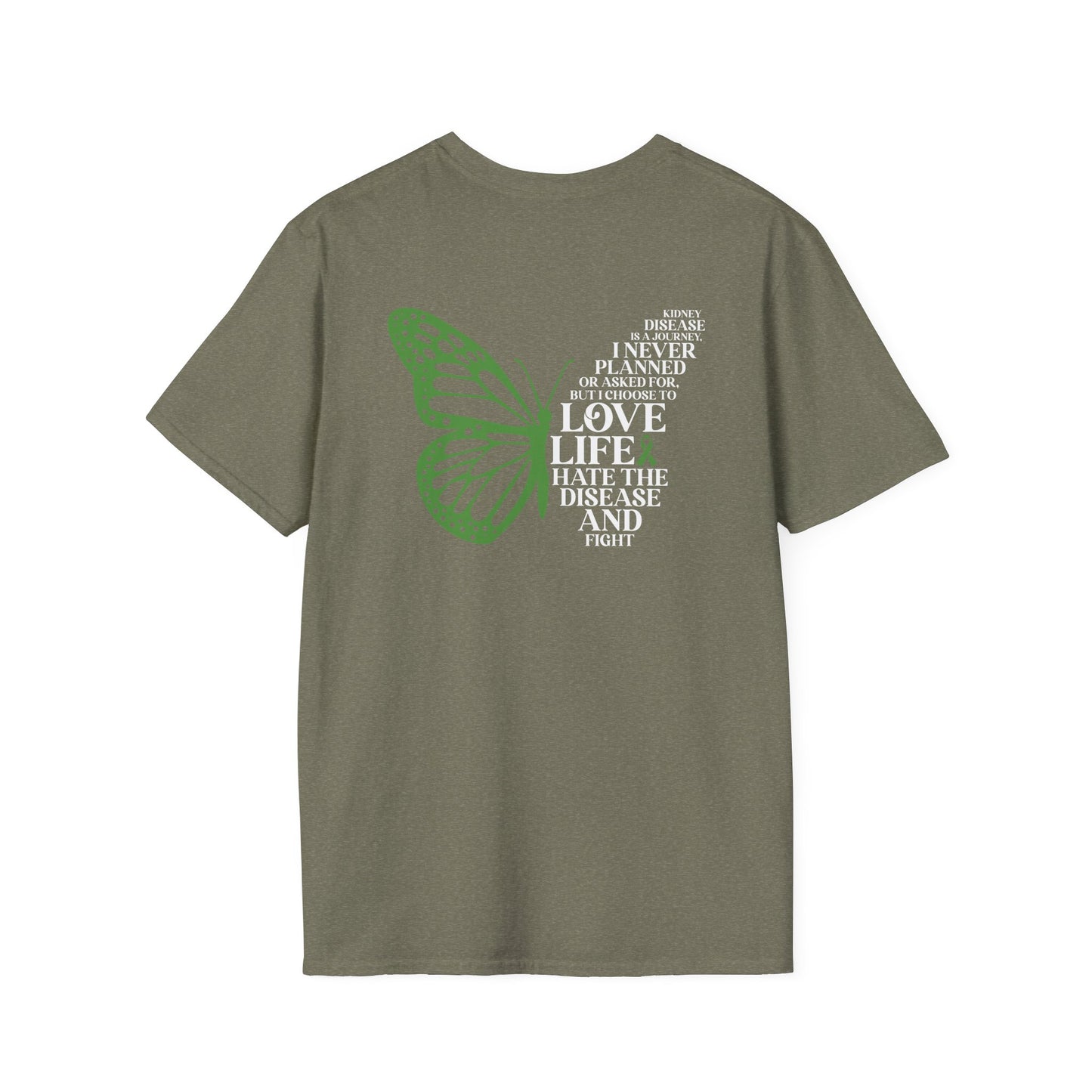 Kidney Disease Awareness GRAPHIC ON BACK ONLY T-Shirt