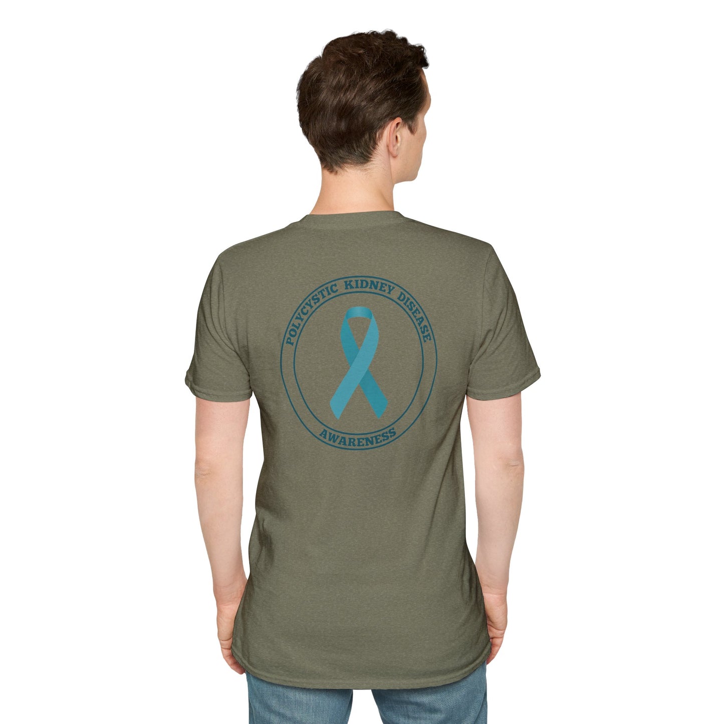 Polycystic Kidney Disease Awareness T-Shirt for Campus Support