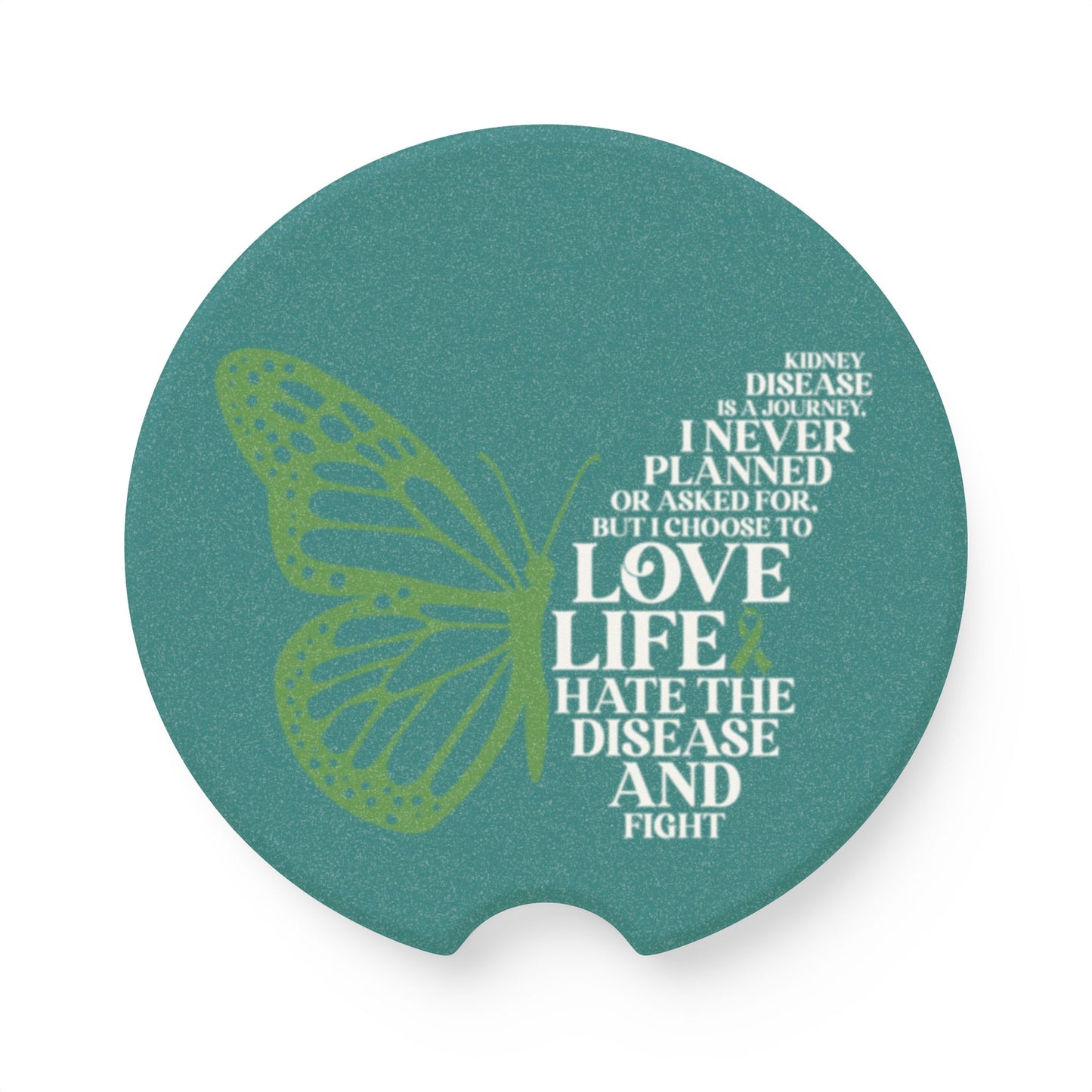 Car Coaster Polycystic Kidney Disease Awareness
