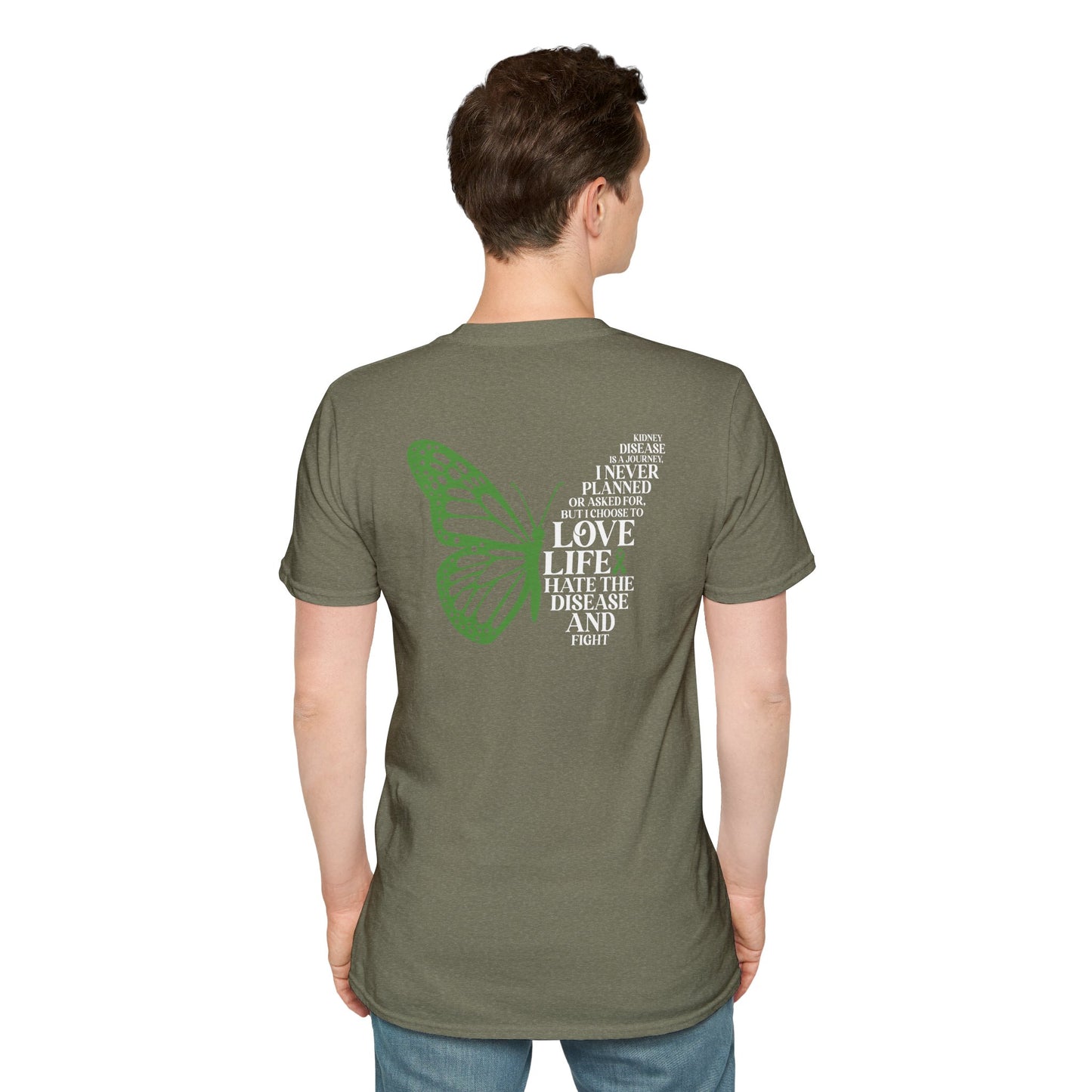Kidney Disease Awareness GRAPHIC ON BACK ONLY T-Shirt