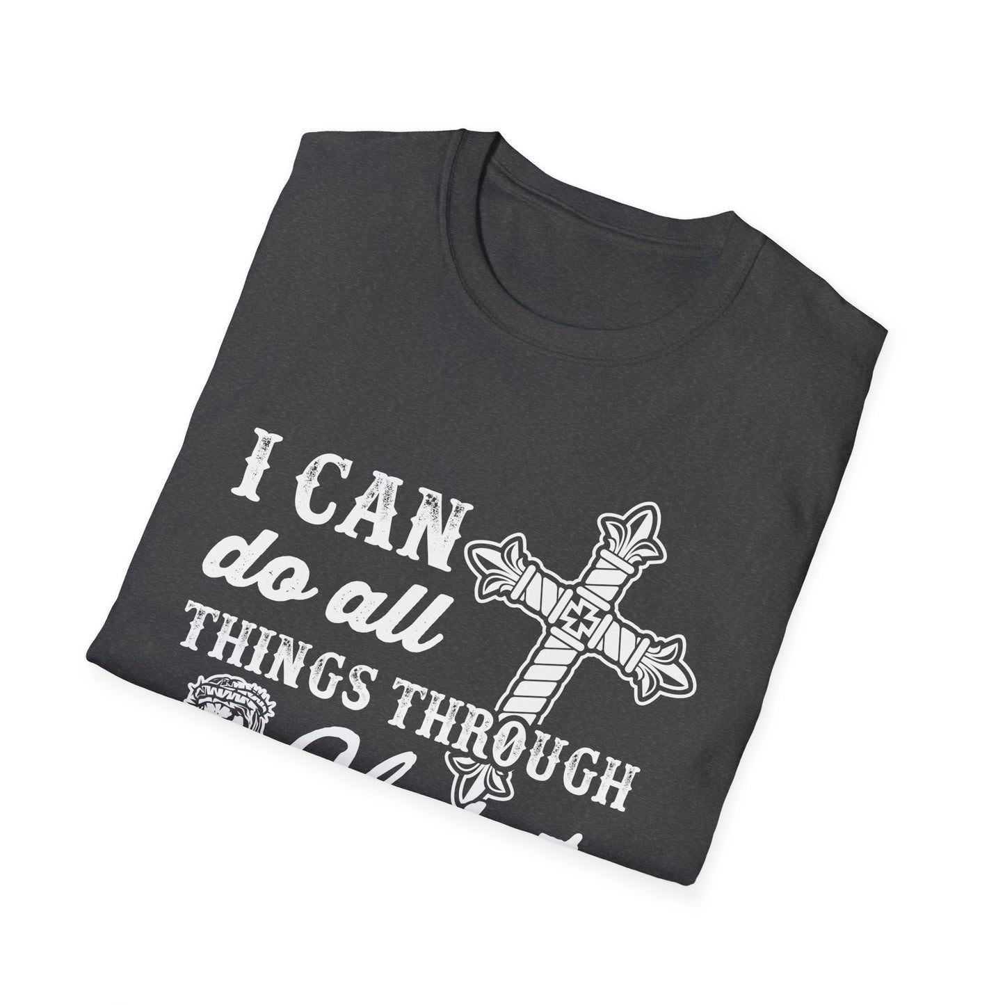 I can do all things through Christ - Unisex Softstyle T-Shirt