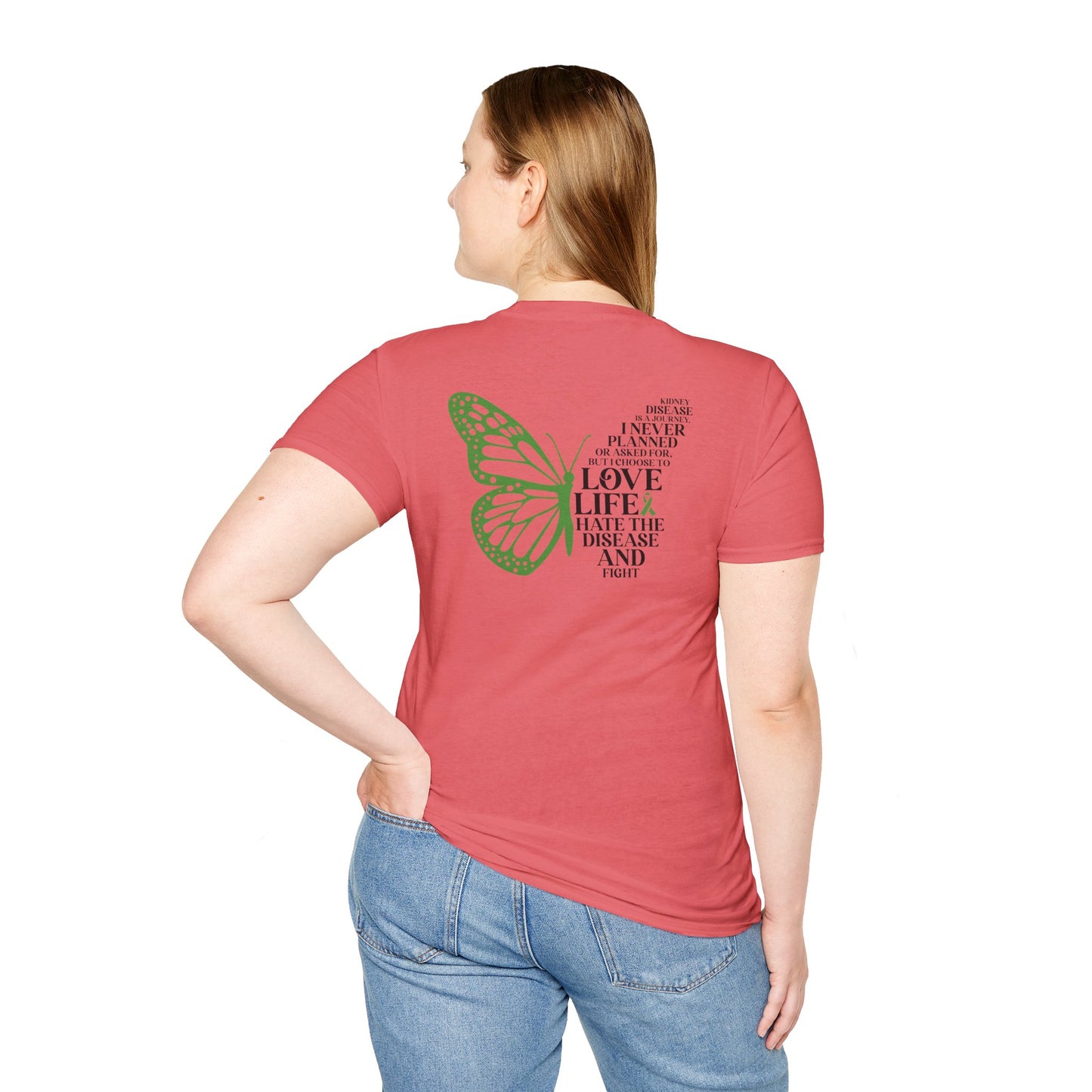 Kidney Disease Awareness GRAPHIC ON BACK ONLY T-Shirt