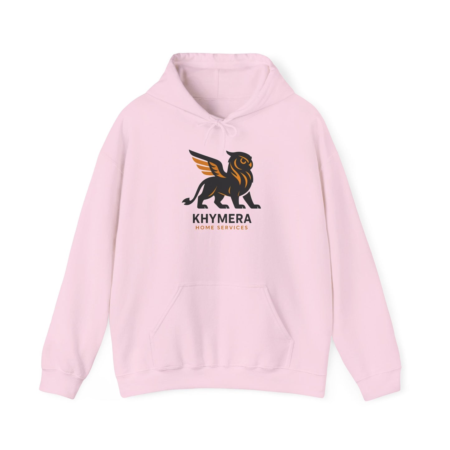 Khymera Home Services Dragon Hoodie, Cozy Unisex Hooded Sweatshirt, Gift for Homeowners, Dragon Lover Apparel, Cool Casual Wear