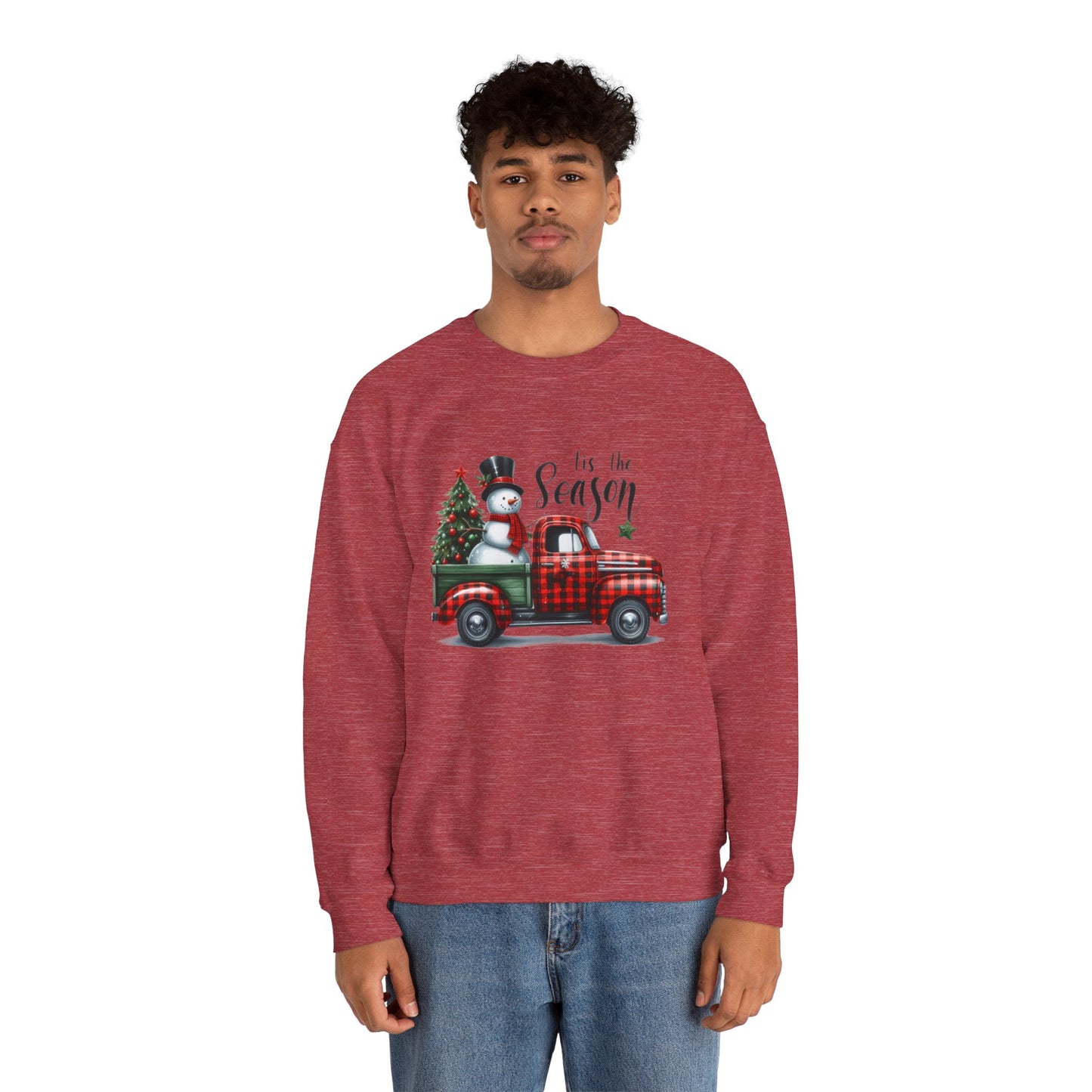 Snowman Truck Sweatshirt