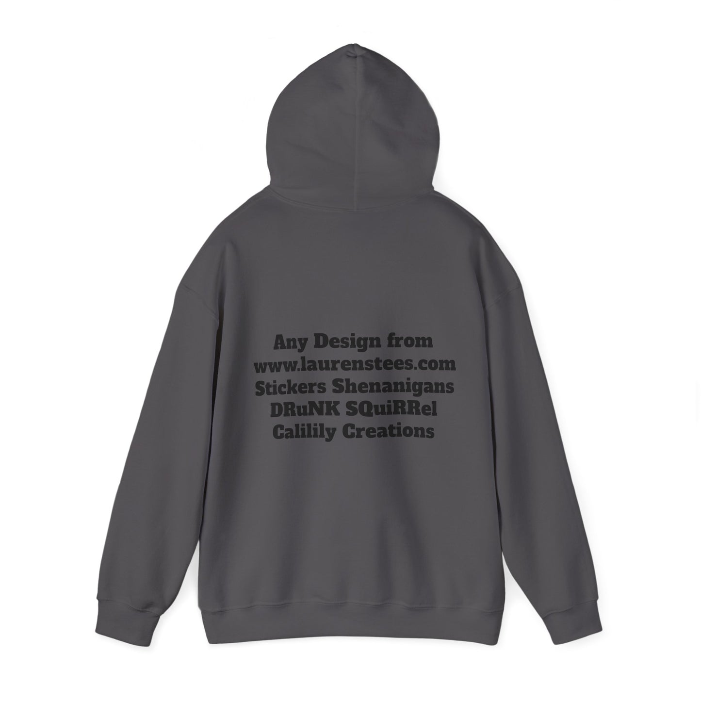 Custom or Any Design on Site Hoodie FRONT AND BACK DESIGNS - Unisex Heavy Blend™ Hooded Sweatshirt