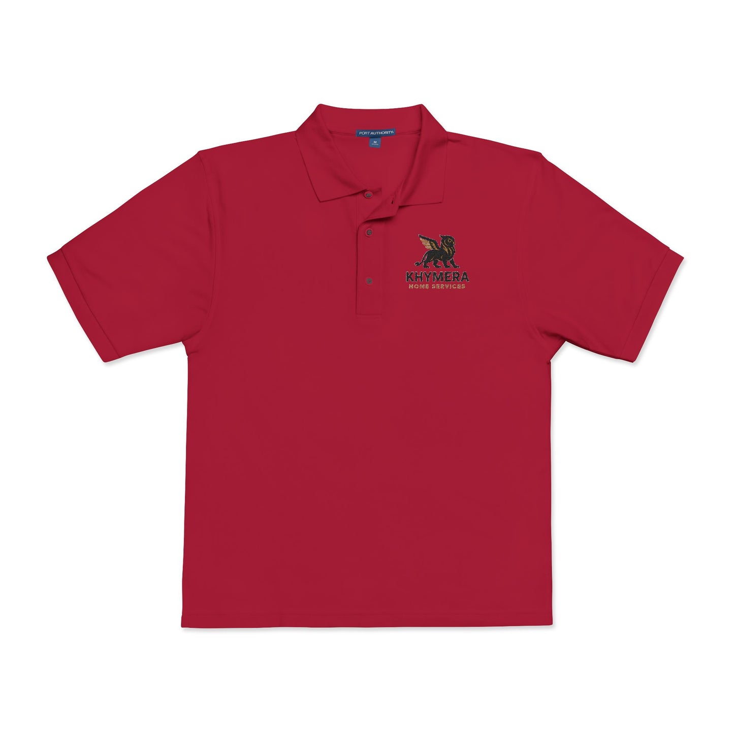 Khymera Home Services Elegant Embroidered Unisex Polo Shirt