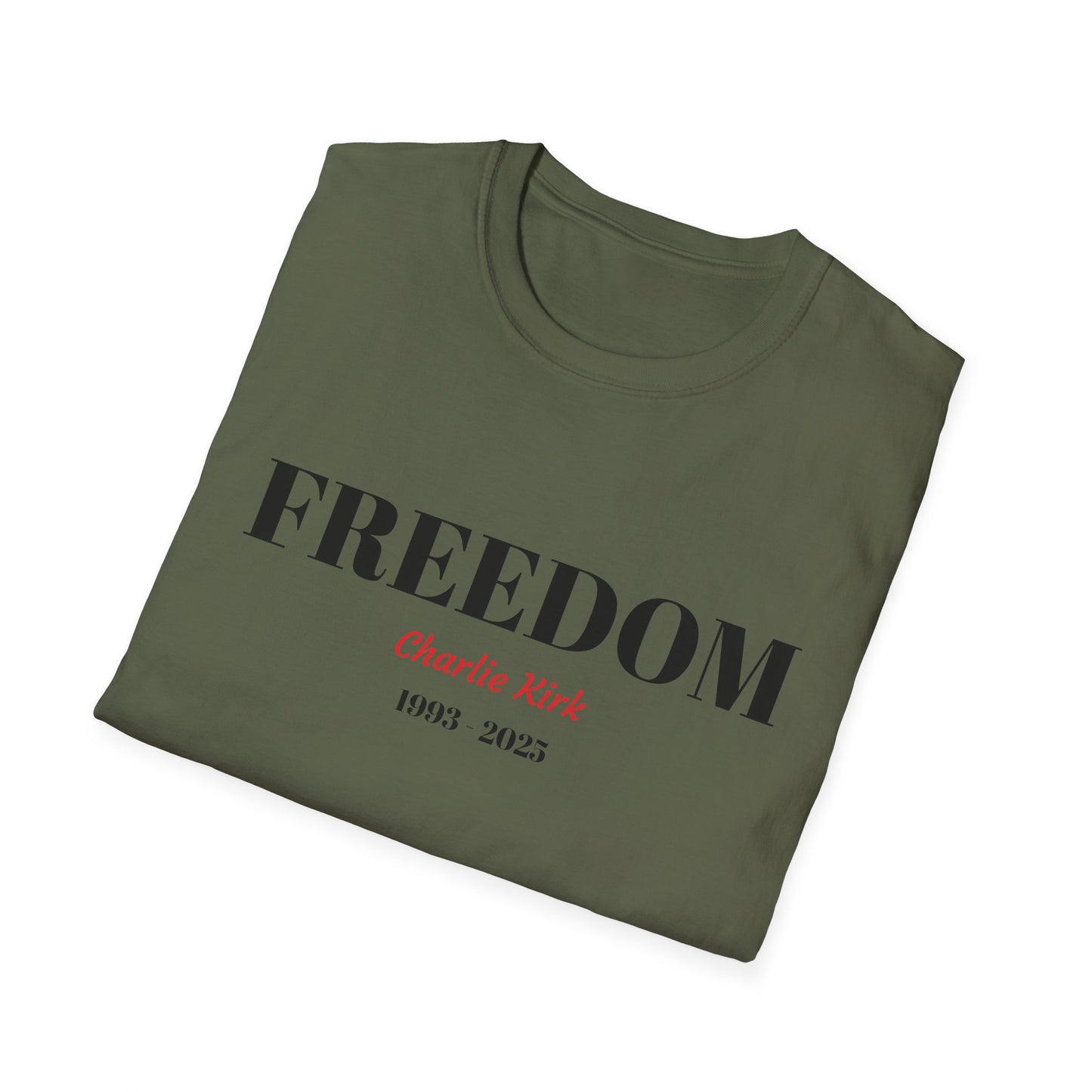 Unisex T-Shirt Charlie Kirk Freedom Shirt