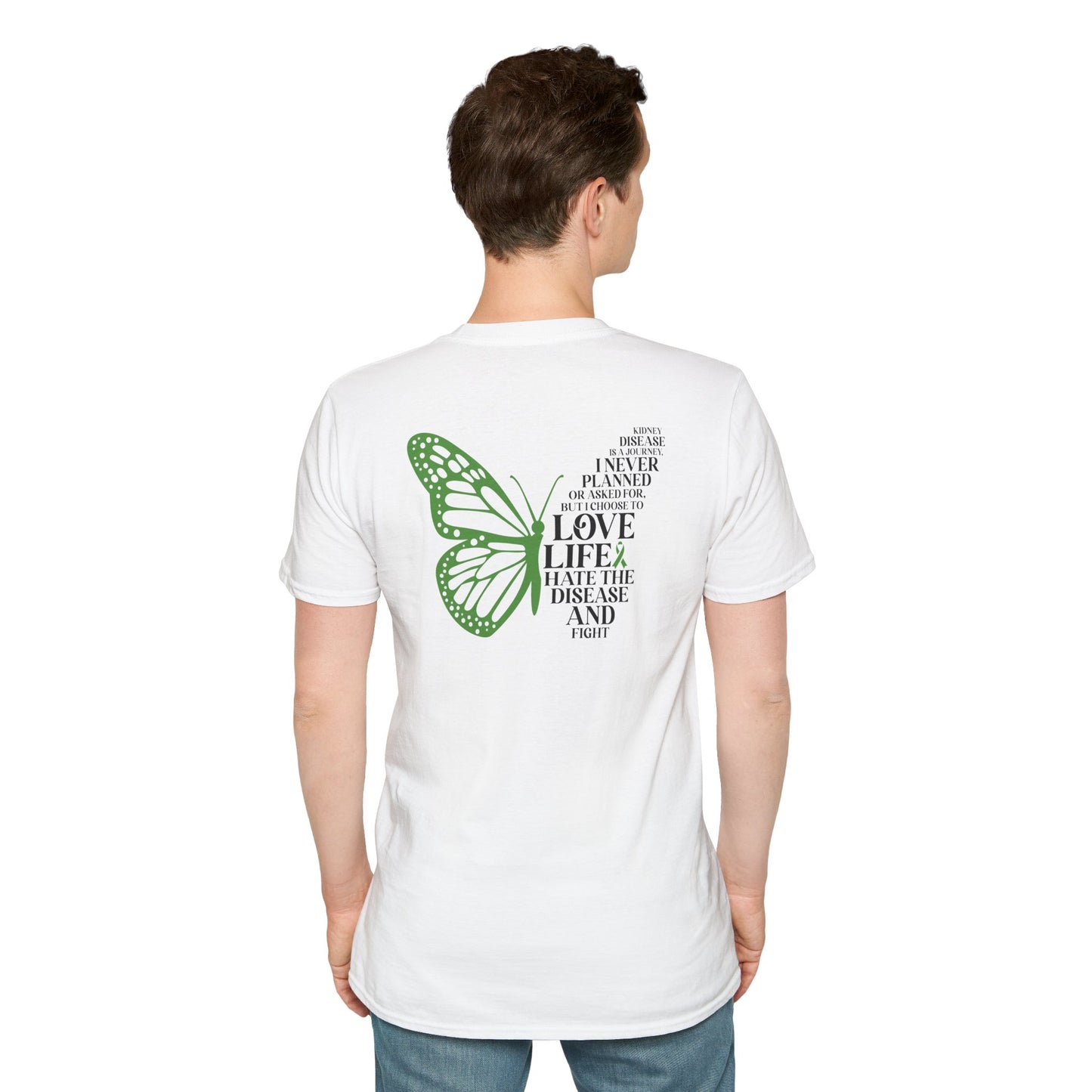 Kidney Disease Awareness GRAPHIC ON BACK ONLY T-Shirt