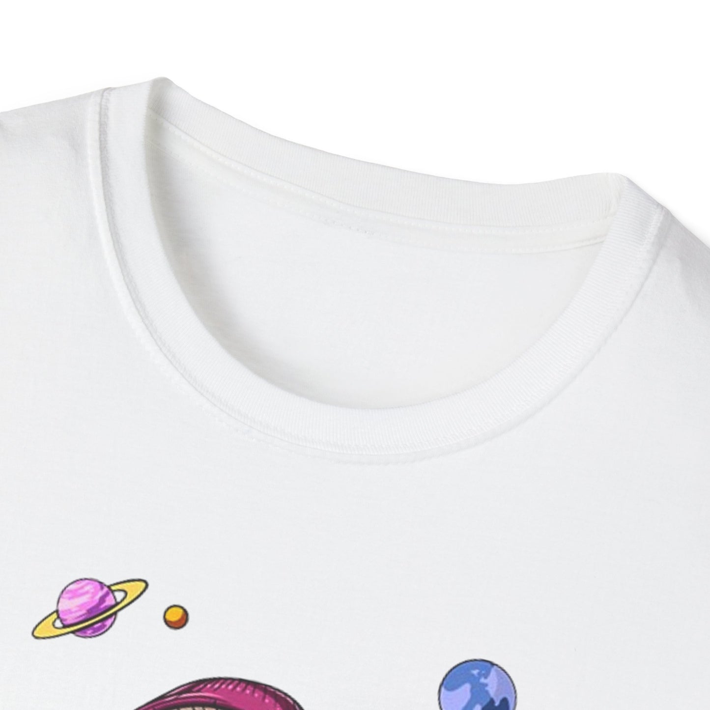 Shrooms around a campfire - Unisex Softstyle T-Shirt