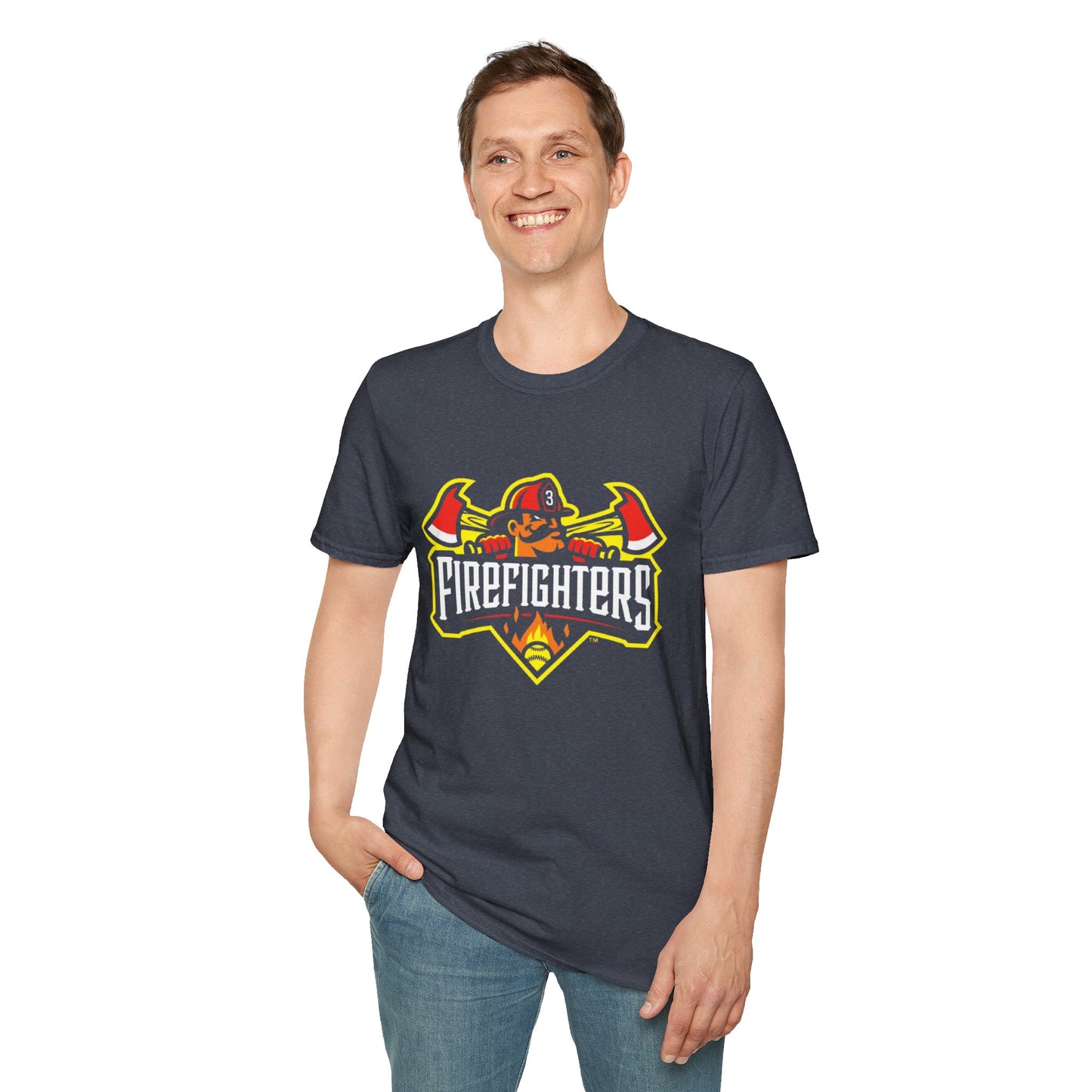 Firefighters Banana Ball League Unisex T-Shirt
