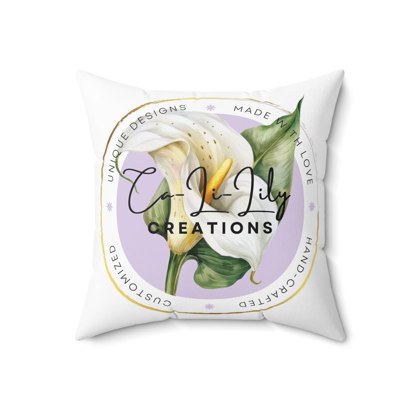Custom Pillow - Faux Suede Square Pillow