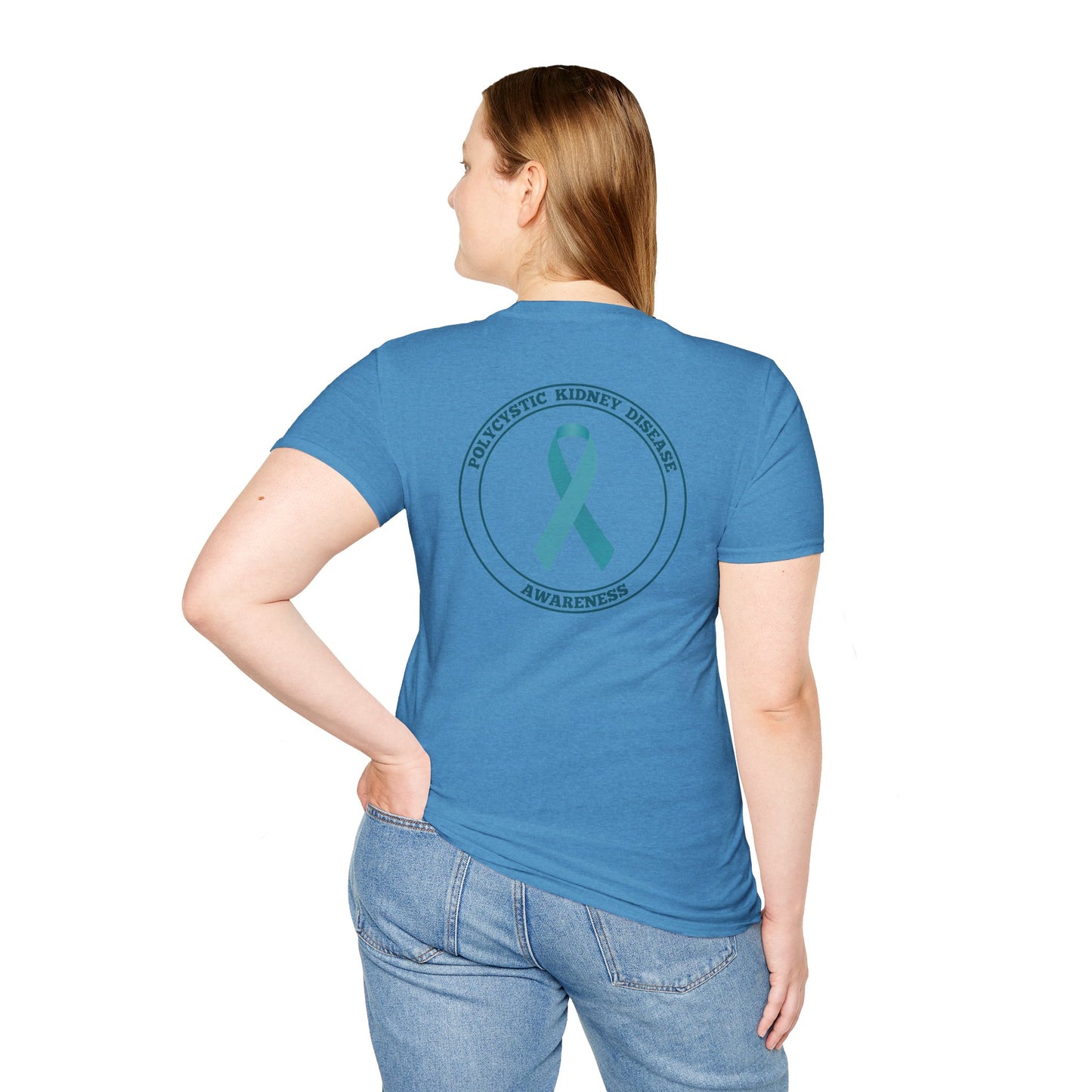Polycystic Kidney Disease Awareness T-Shirt for Campus Support