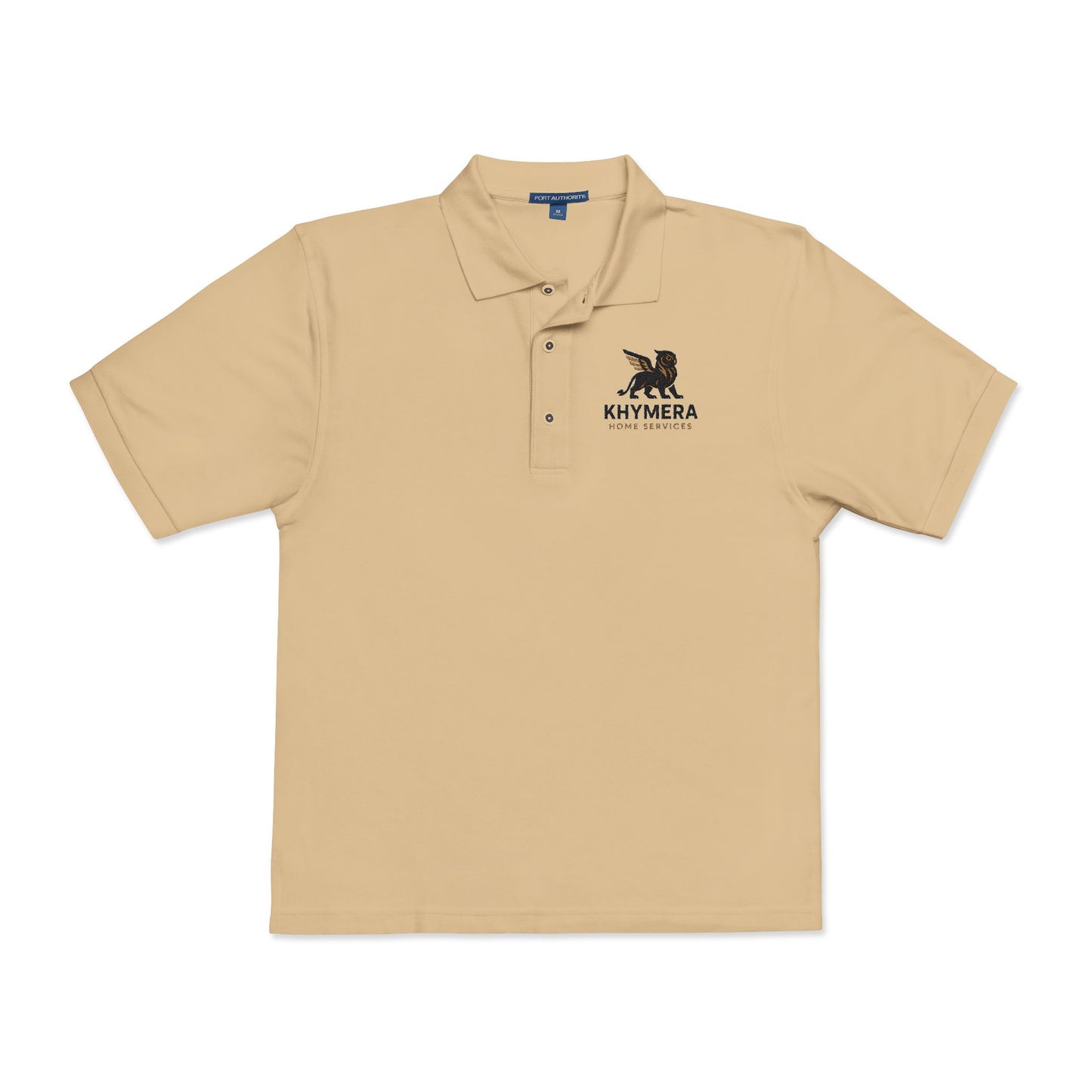 Khymera Home Services Elegant Embroidered Unisex Polo Shirt