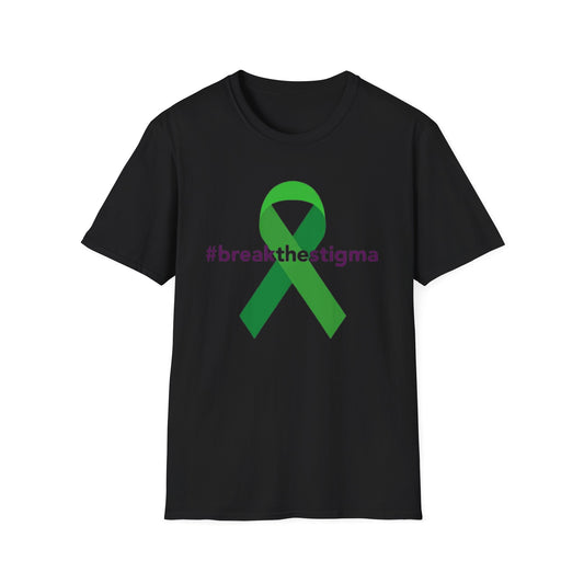 #breakthestigma Mental Health Awareness - Unisex Softstyle T-Shirt