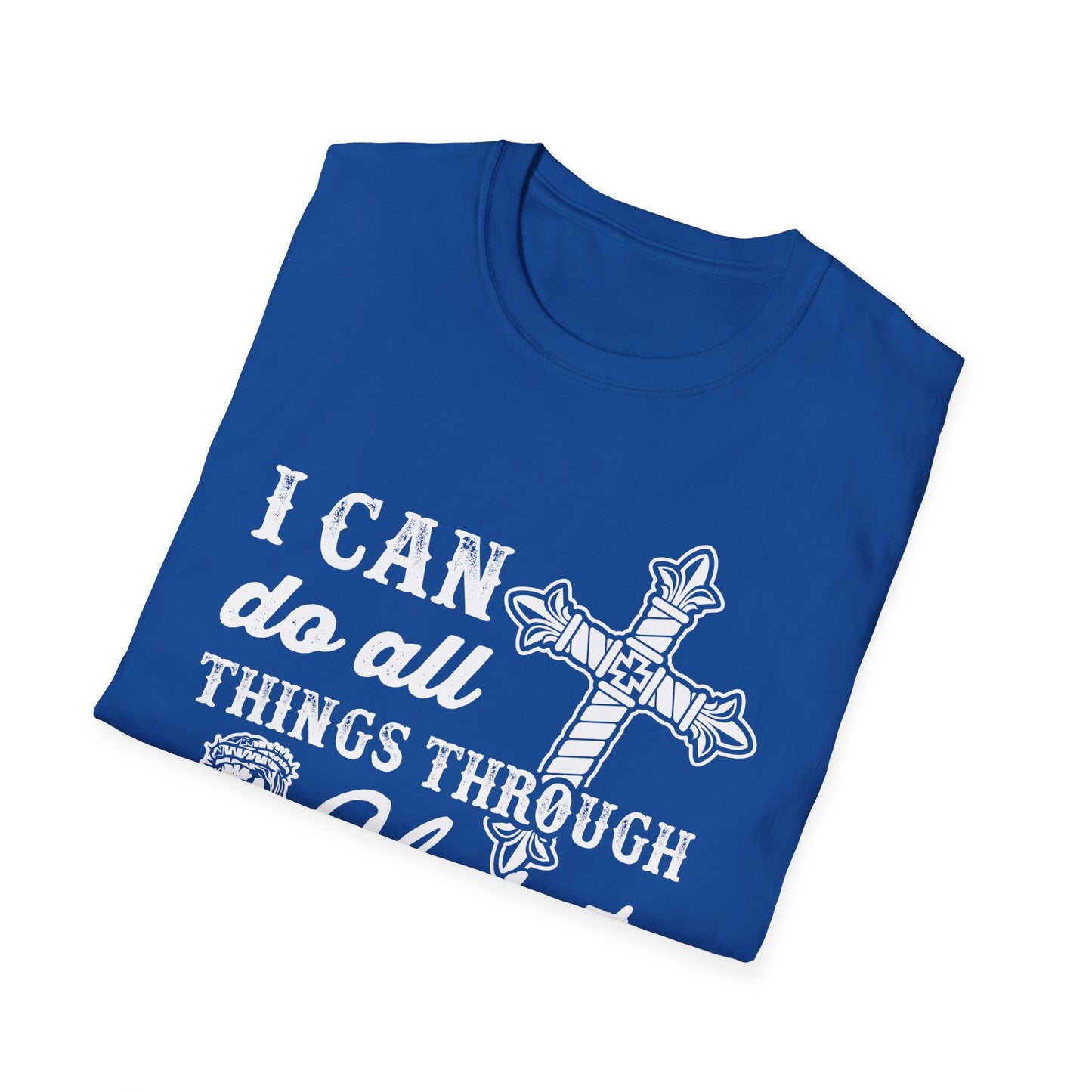 I can do all things through Christ - Unisex Softstyle T-Shirt