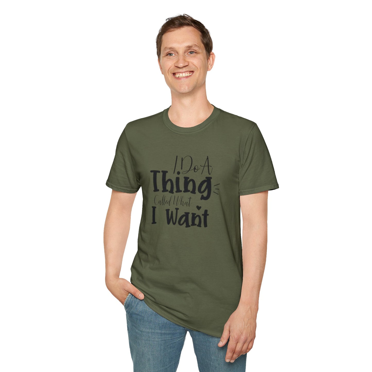 Do What You Want Unisex T-Shirt - Softstyle Tee for Self-Expression, Casual Wear, Gifts for Friends, Relaxed Fit