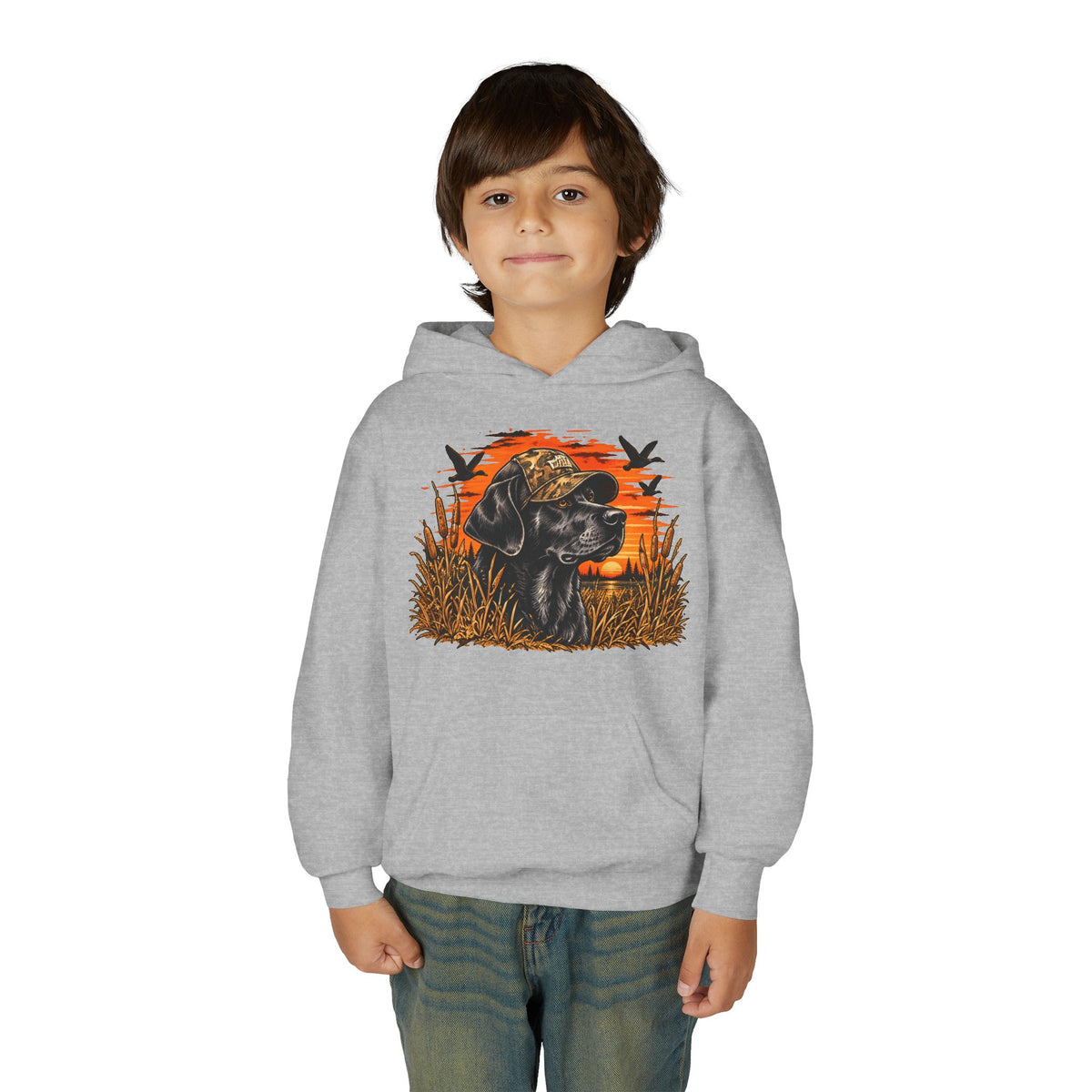 Sunset Retriever Kids Hoodie