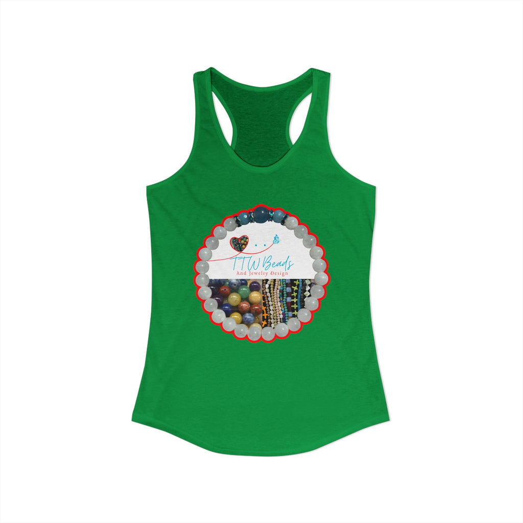 Women's Ideal Racerback Tank TTW GOULD