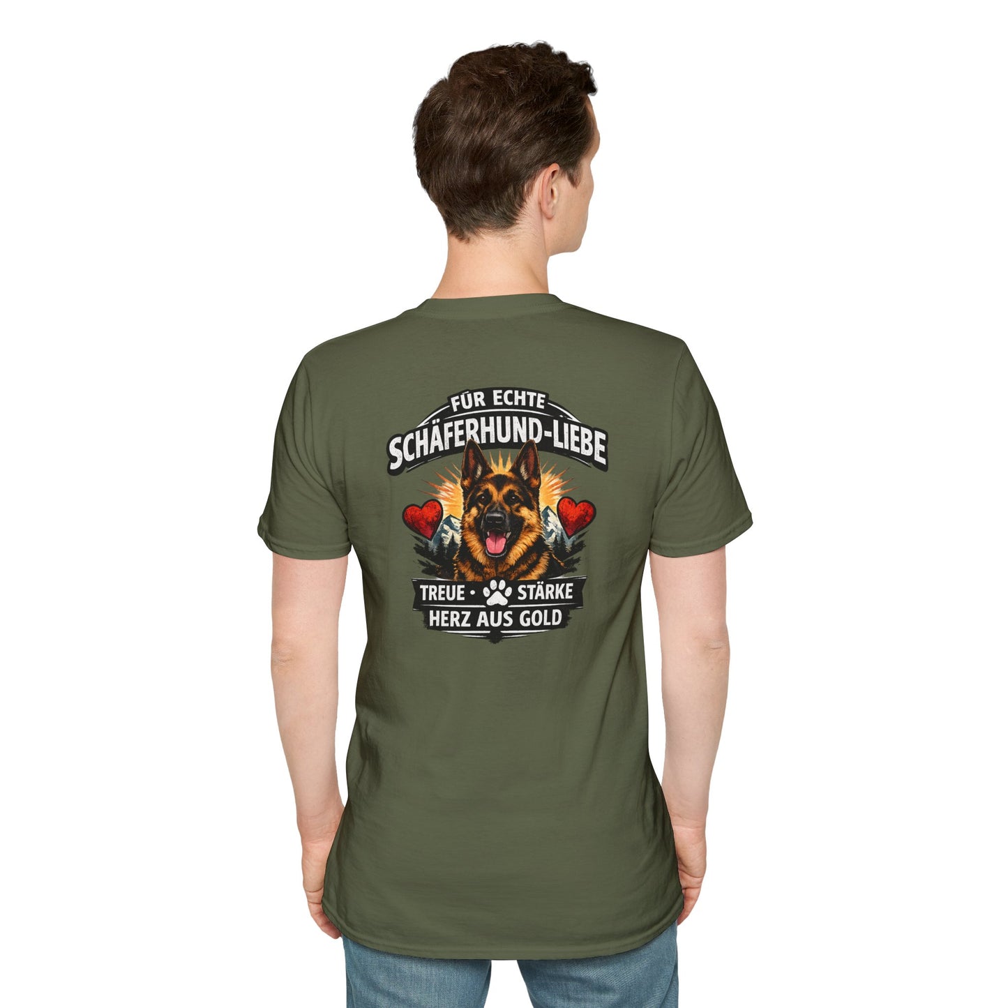German Shepherd Loyalty T-Shirt — "Loyalty, strength, and a heart of gold"