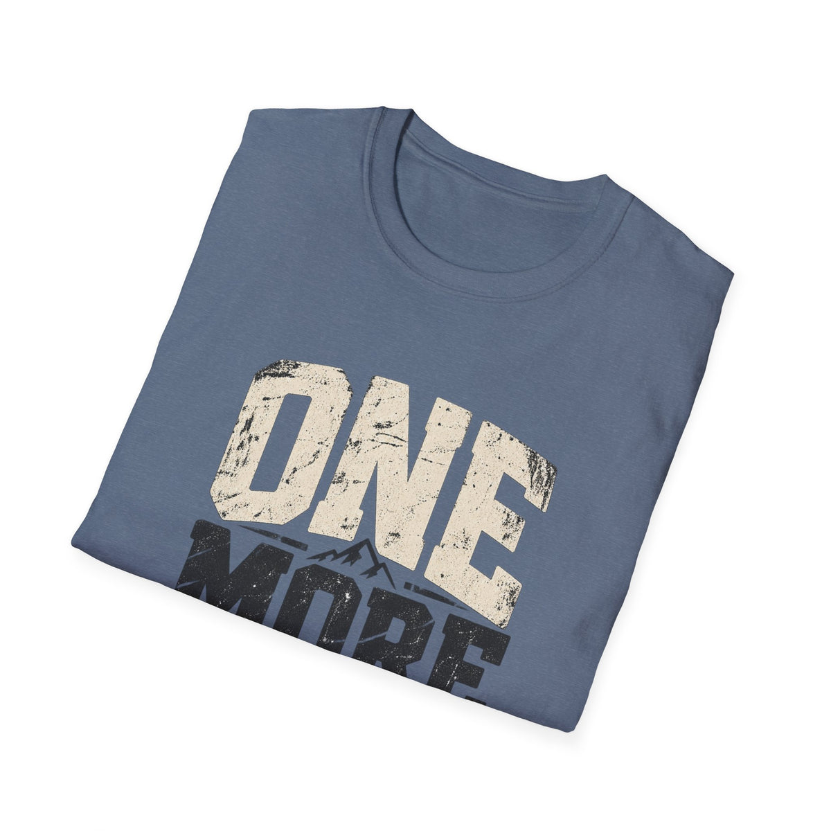 One More Rep – Vintage Workout & Fitness Graphic Tee