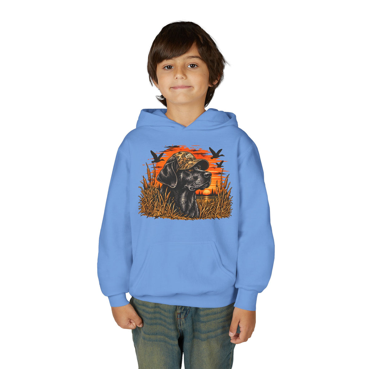 Sunset Retriever Kids Hoodie
