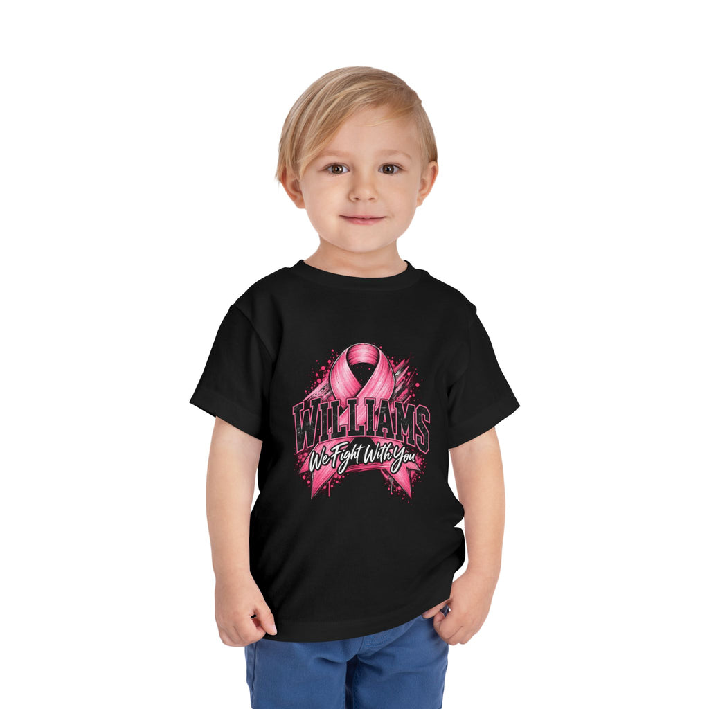 Williams “We Fight With You” Toddler Tee