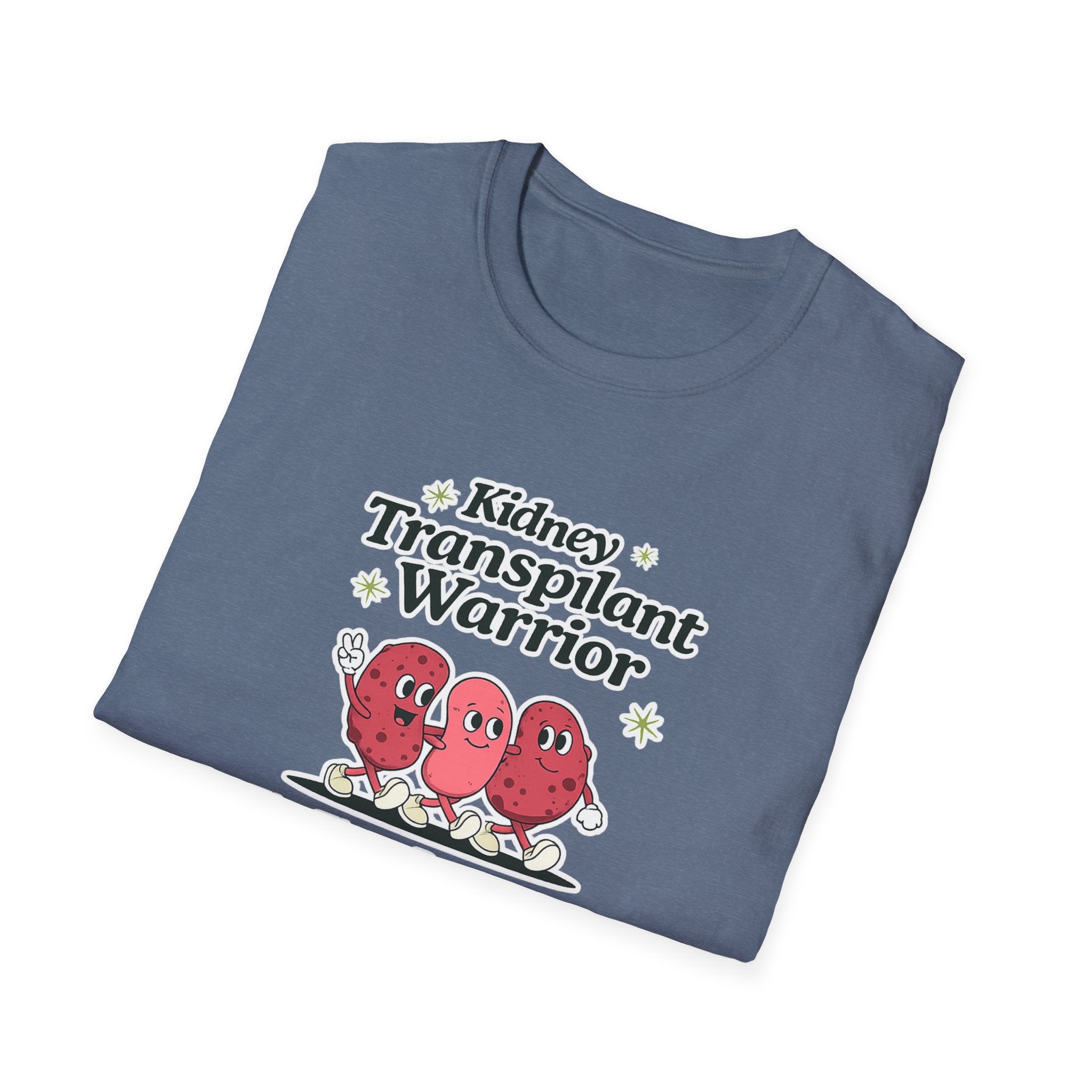 Kidney Transplant Warrior T-Shirt — The Three Beans Club Support Tee