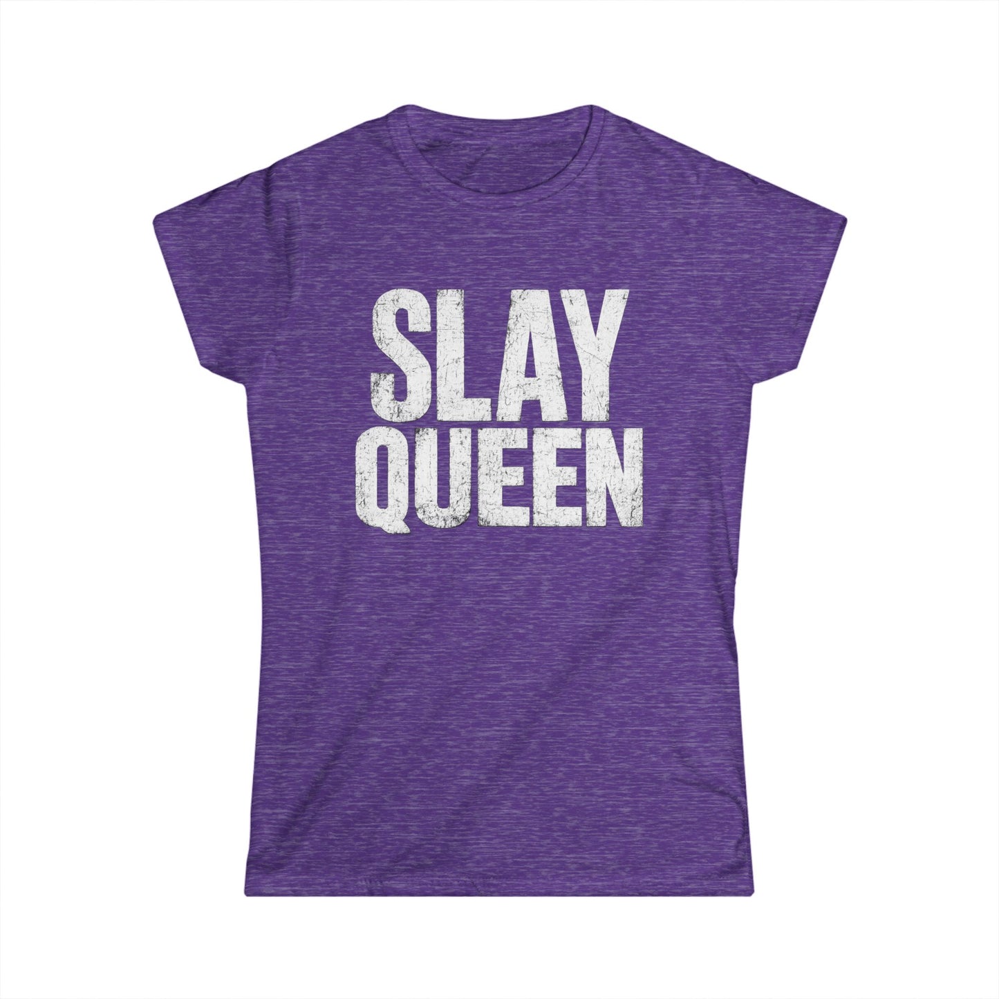Slay Queen T-Shirt — Bold Vintage Graphic Tee for Confident Women