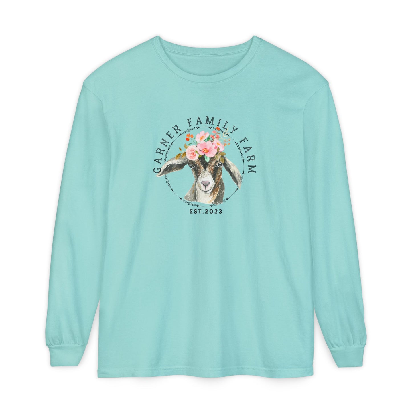 Garner Family Farm - Unisex Garment-dyed Long Sleeve T-Shirt