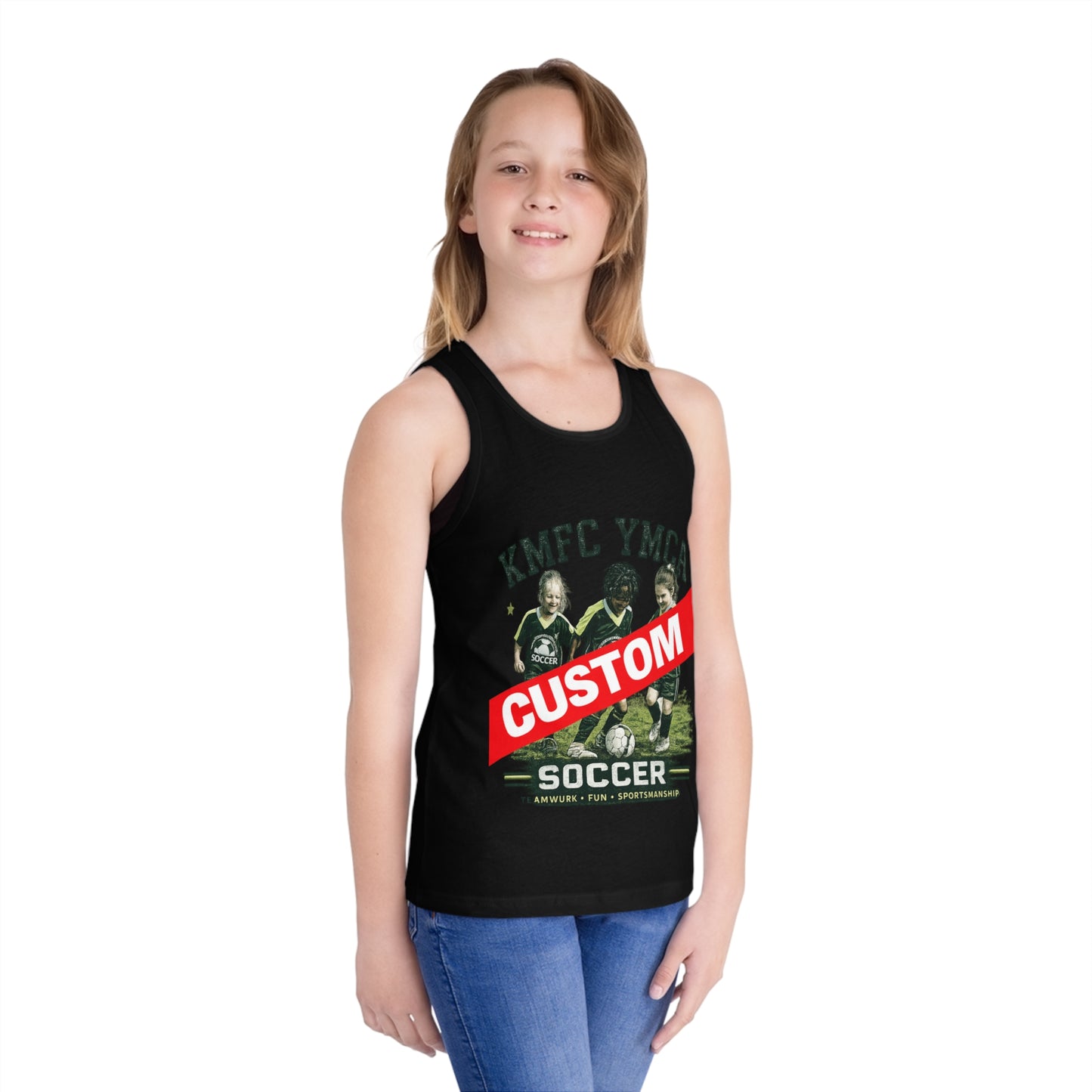 Custom Kids Jersey Tank Top – Team Design
