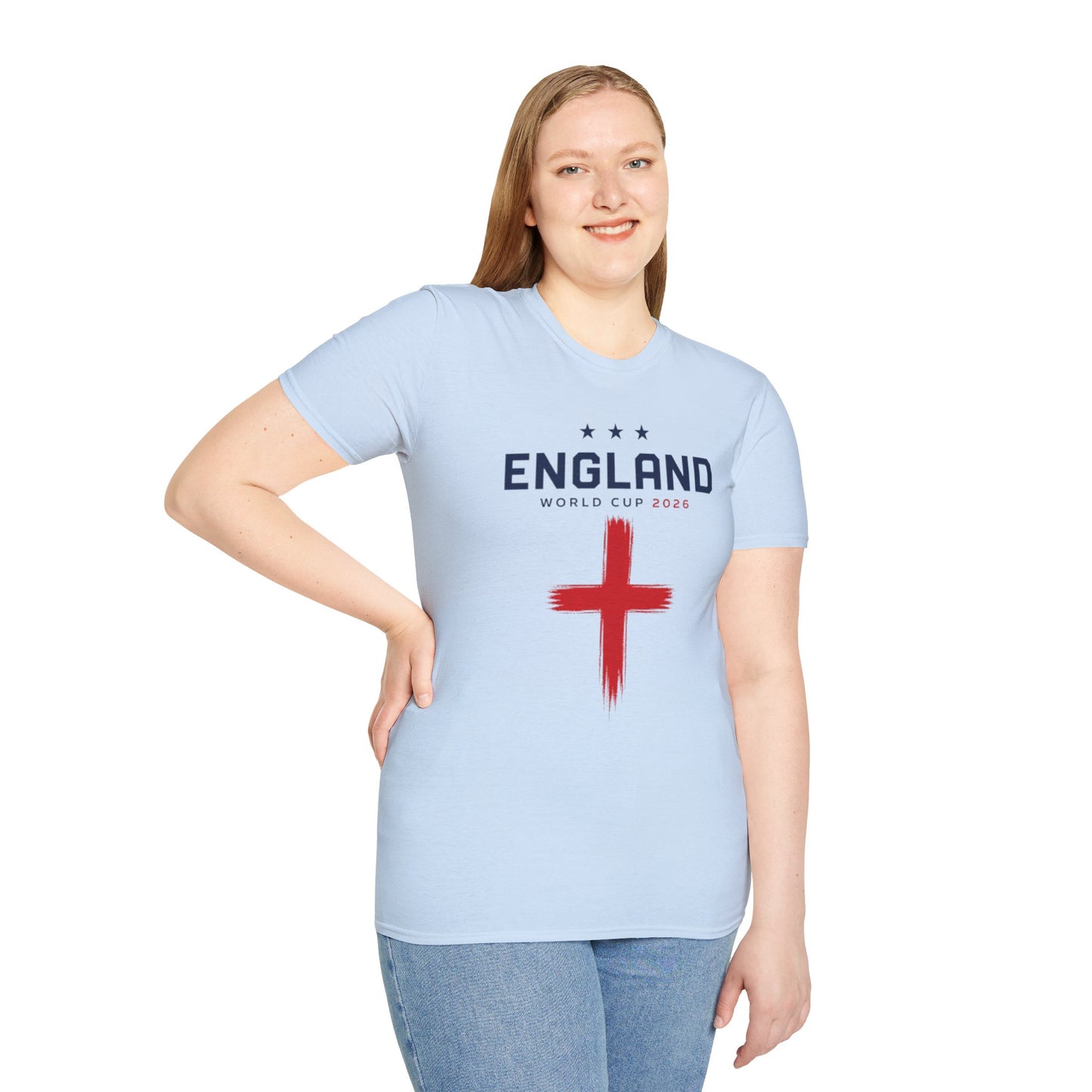 England World Cup 2026 T-Shirt — St. George Cross Football Fan Tee