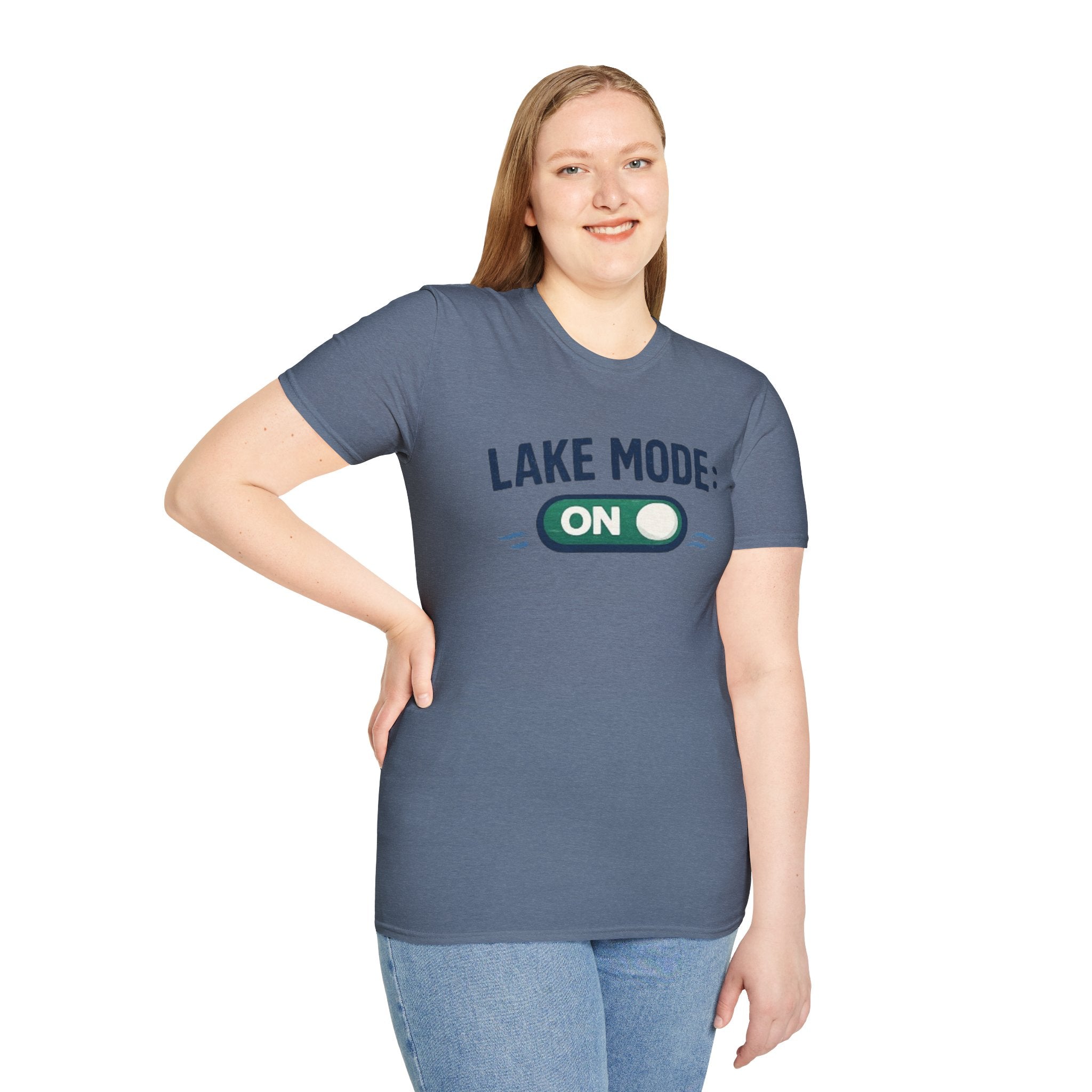 Lake Mode On T-Shirt — Funny Lake Life Vacation Tee
