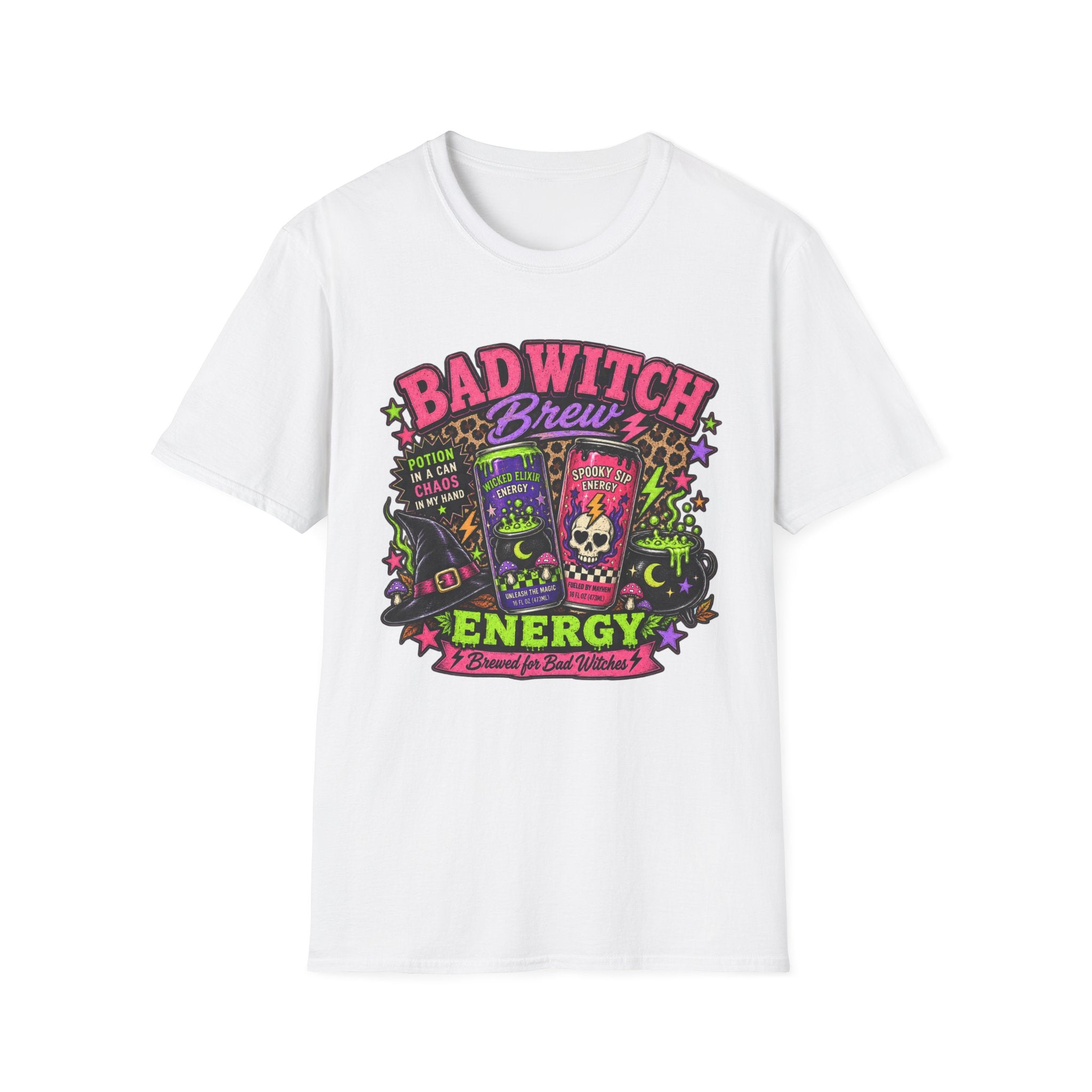 Bad Witch Brew Energy – Brewed for Bad Witches Halloween Tee