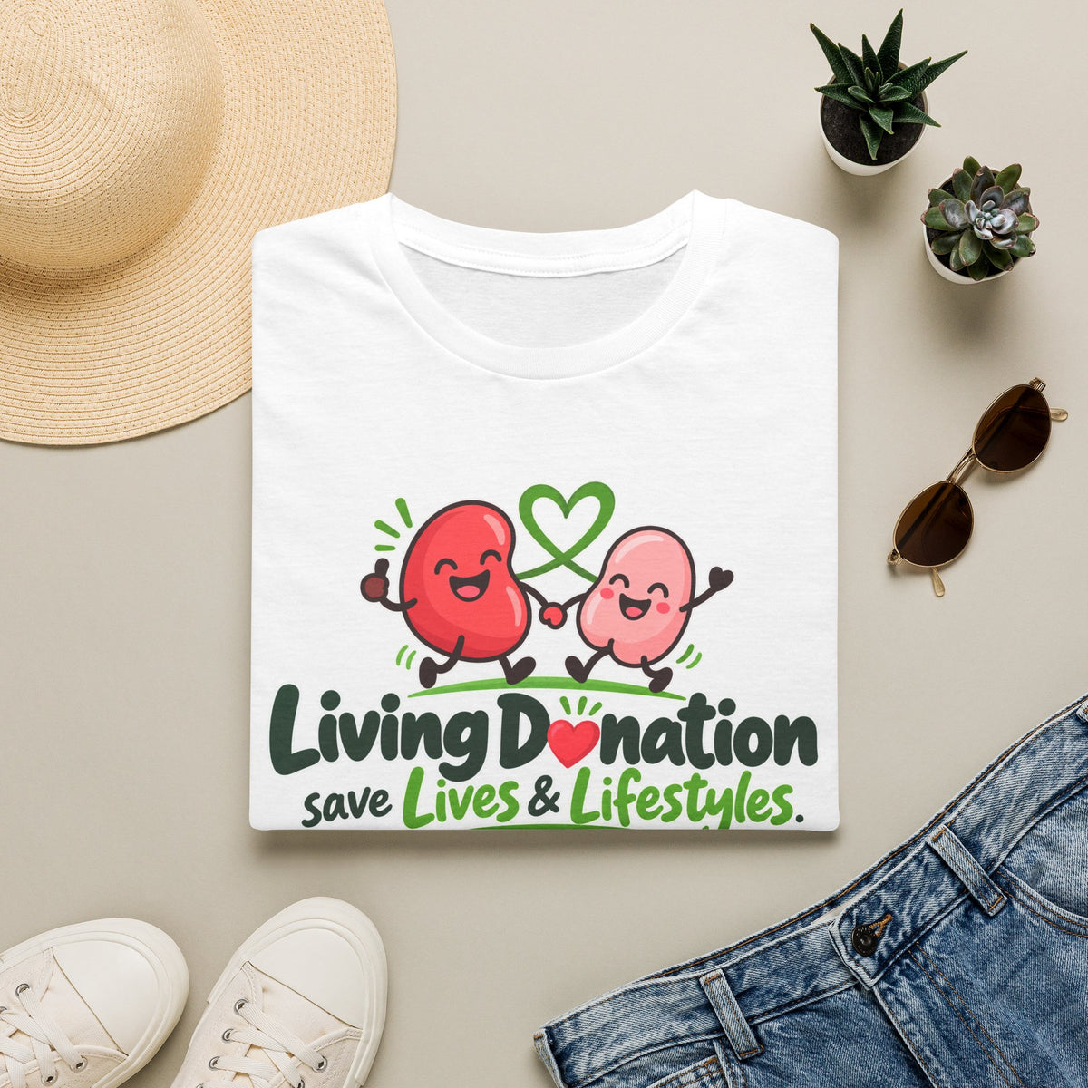 Living Donation Saves Lives & Lifestyles Tee