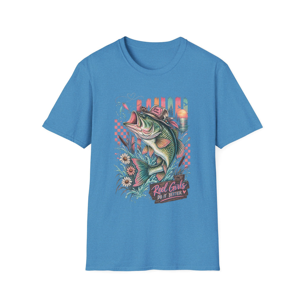 Reel Girls Do It Better Fishing Tee 🎣🩷