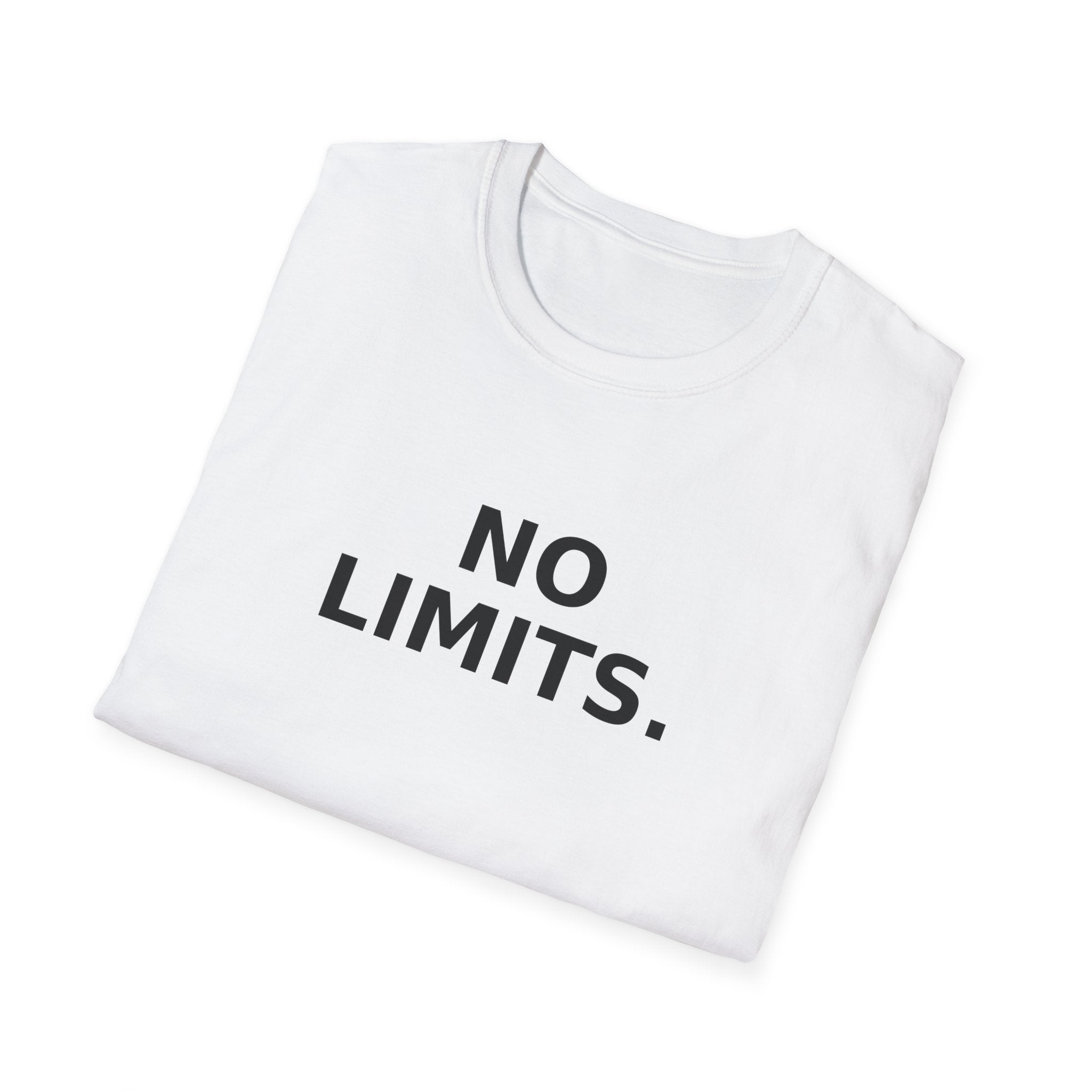 No Limits T-Shirt — Motivational Graphic Tee