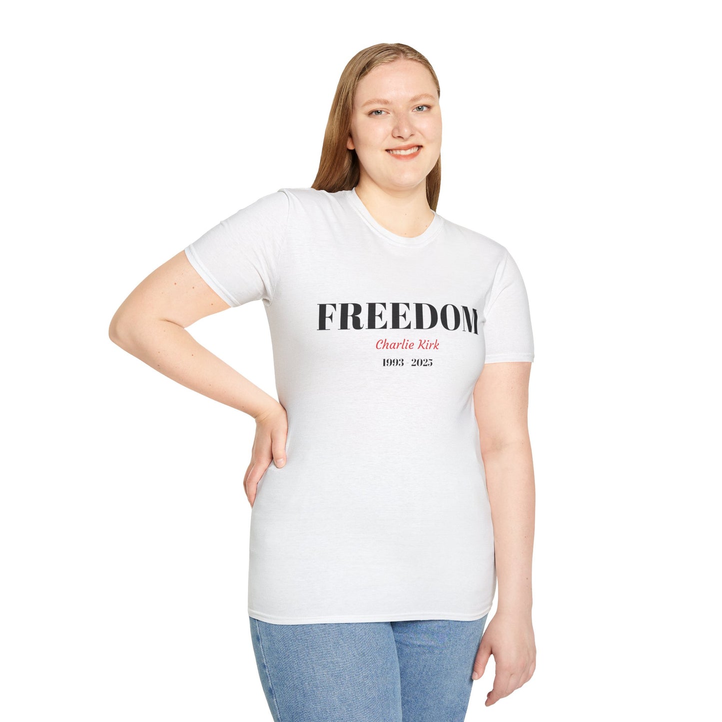 Unisex T-Shirt Charlie Kirk Freedom Shirt