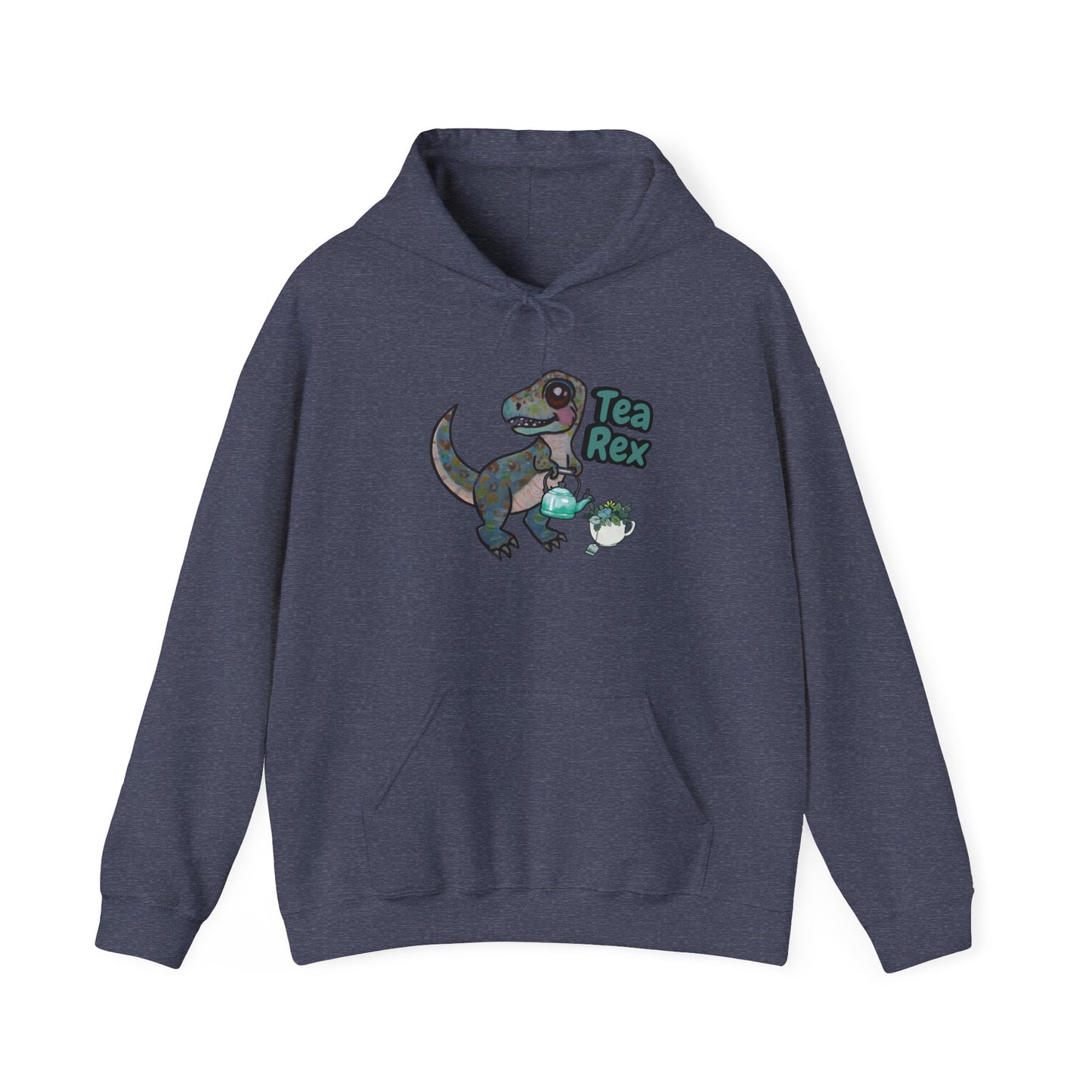Funny Teacher Dinosaur Hoodie - Unisex Heavy Blend Sweatshirt
