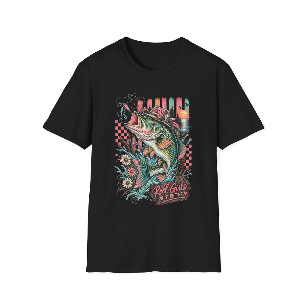 Reel Girls Do It Better Fishing Tee 🎣🩷